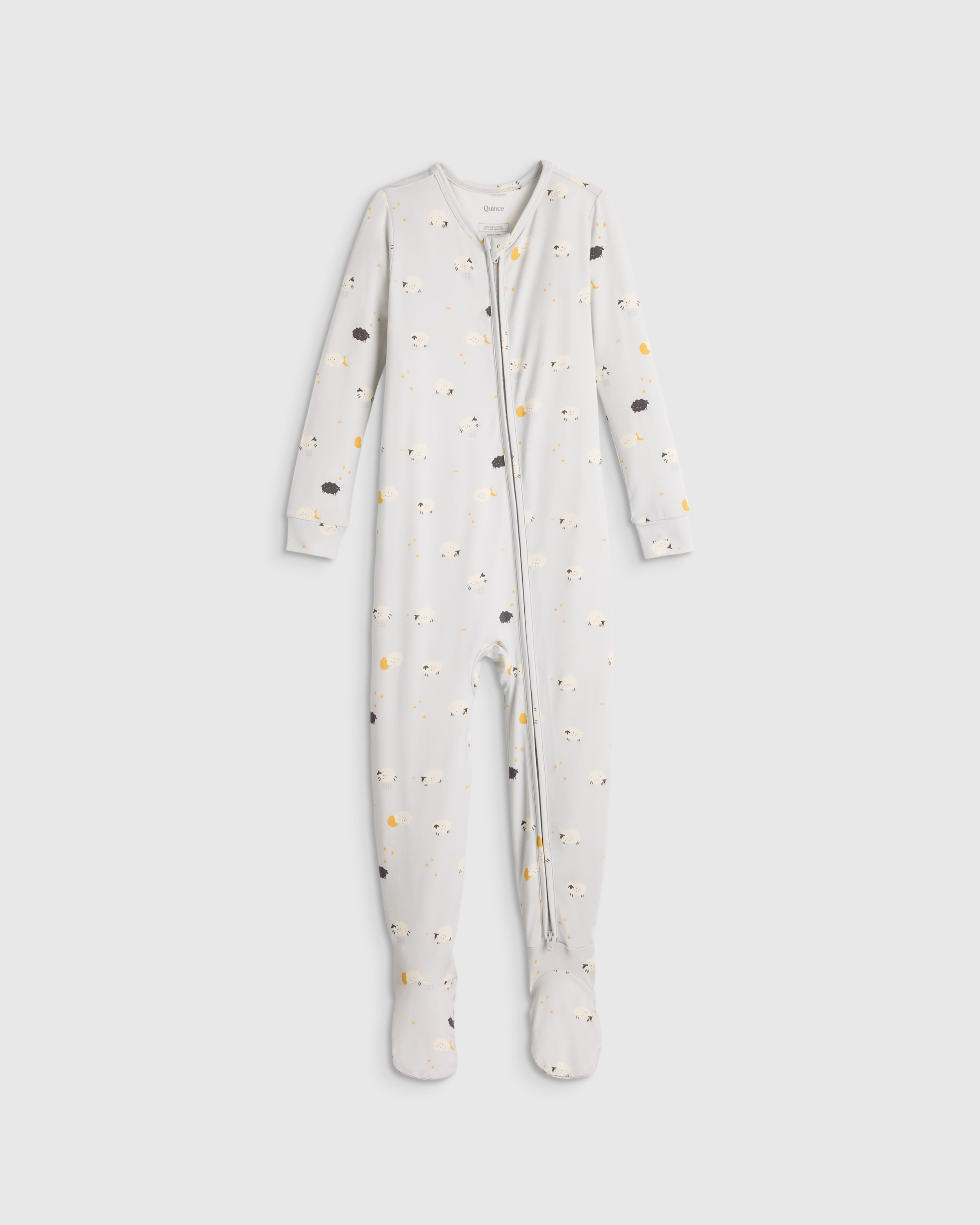 Little Sheep Bamboo Footie Pajama