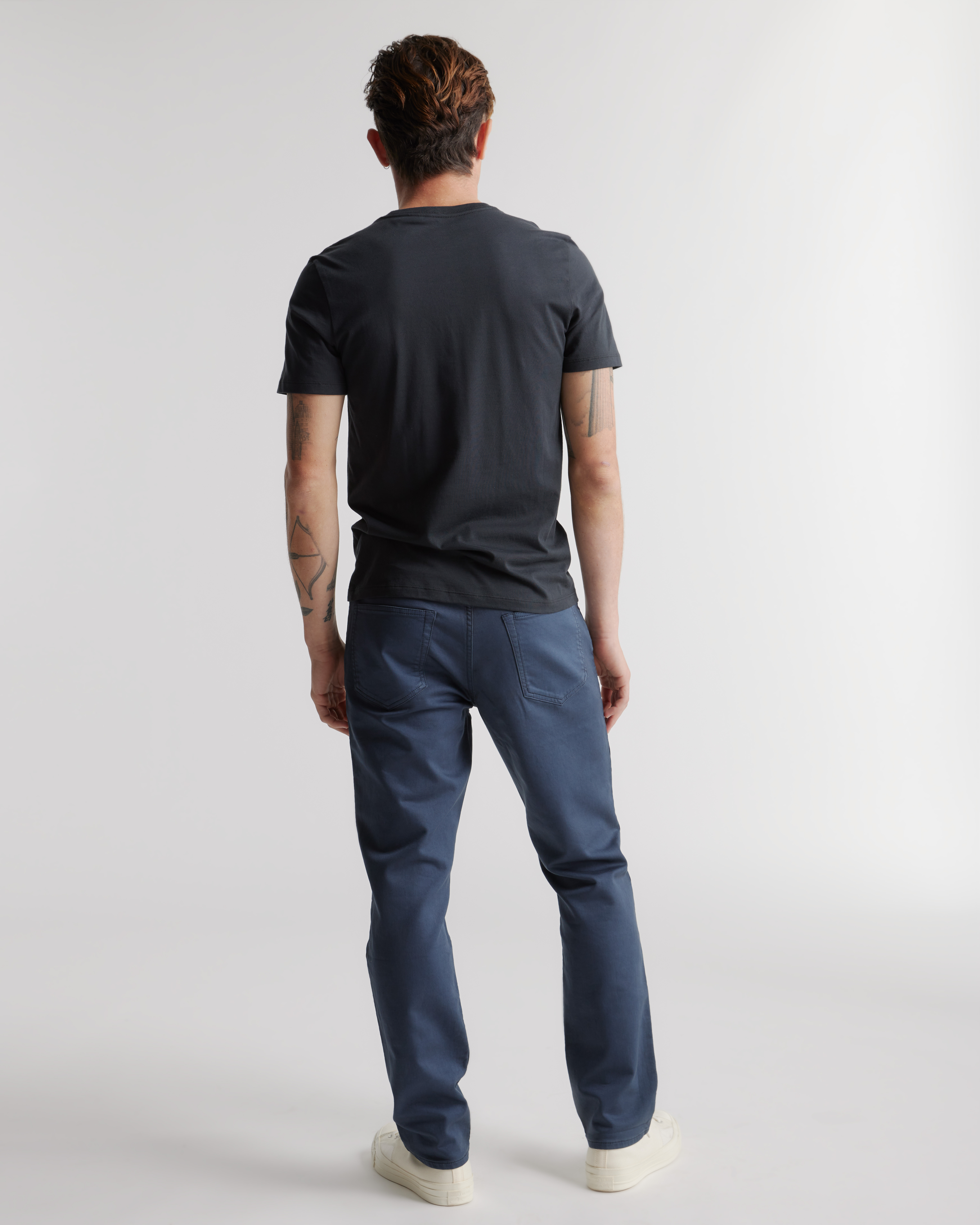 Comfort Stretch Traveler 5-Pocket Pants in Navy