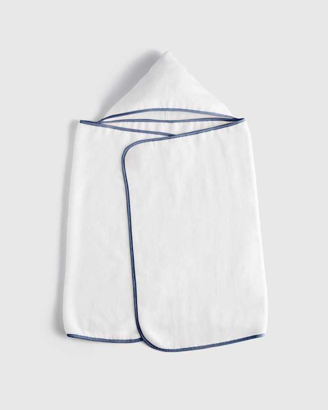 hooded towel 2 darkblue