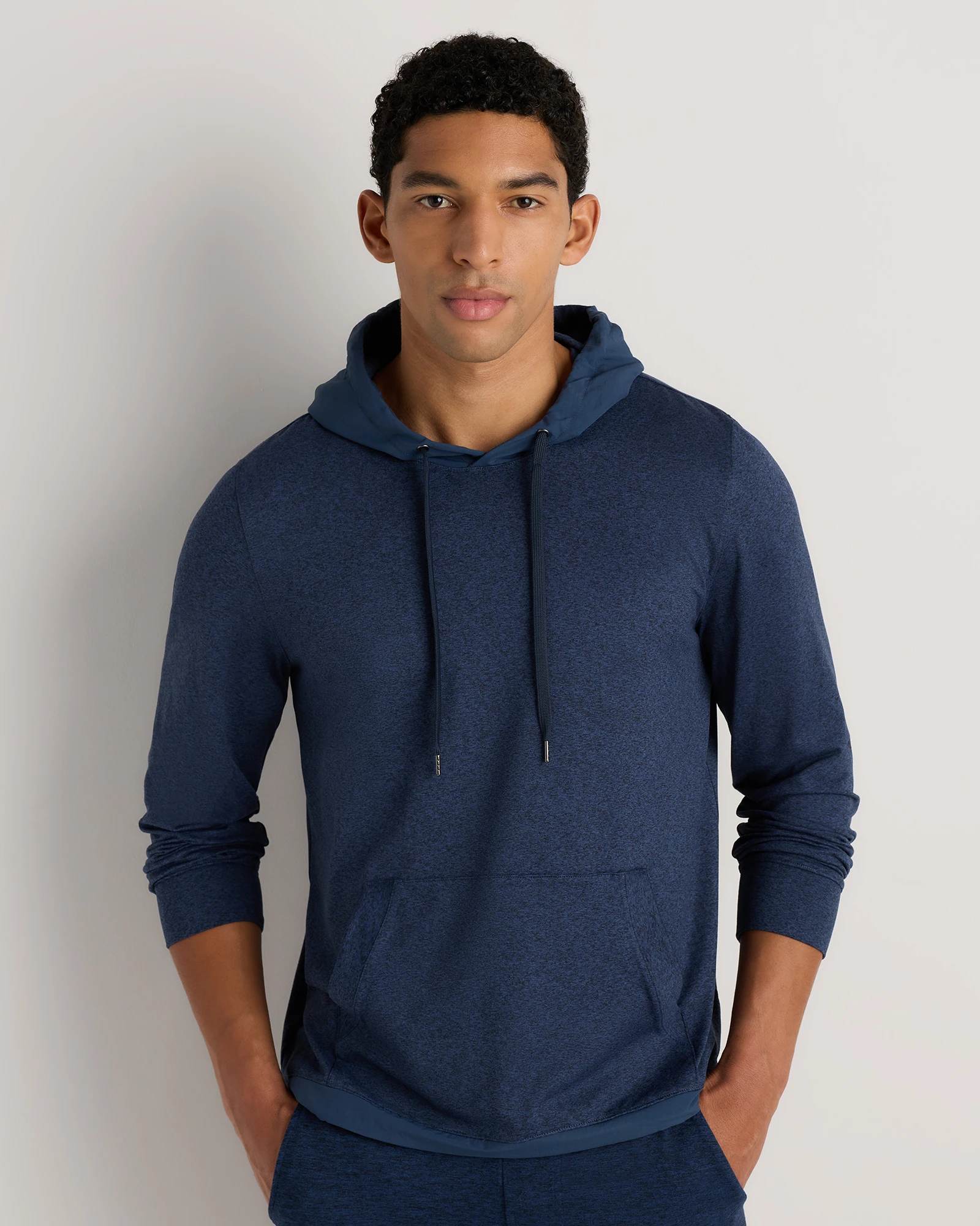 Flowknit Performance Mixed Material Pullover Hoodie