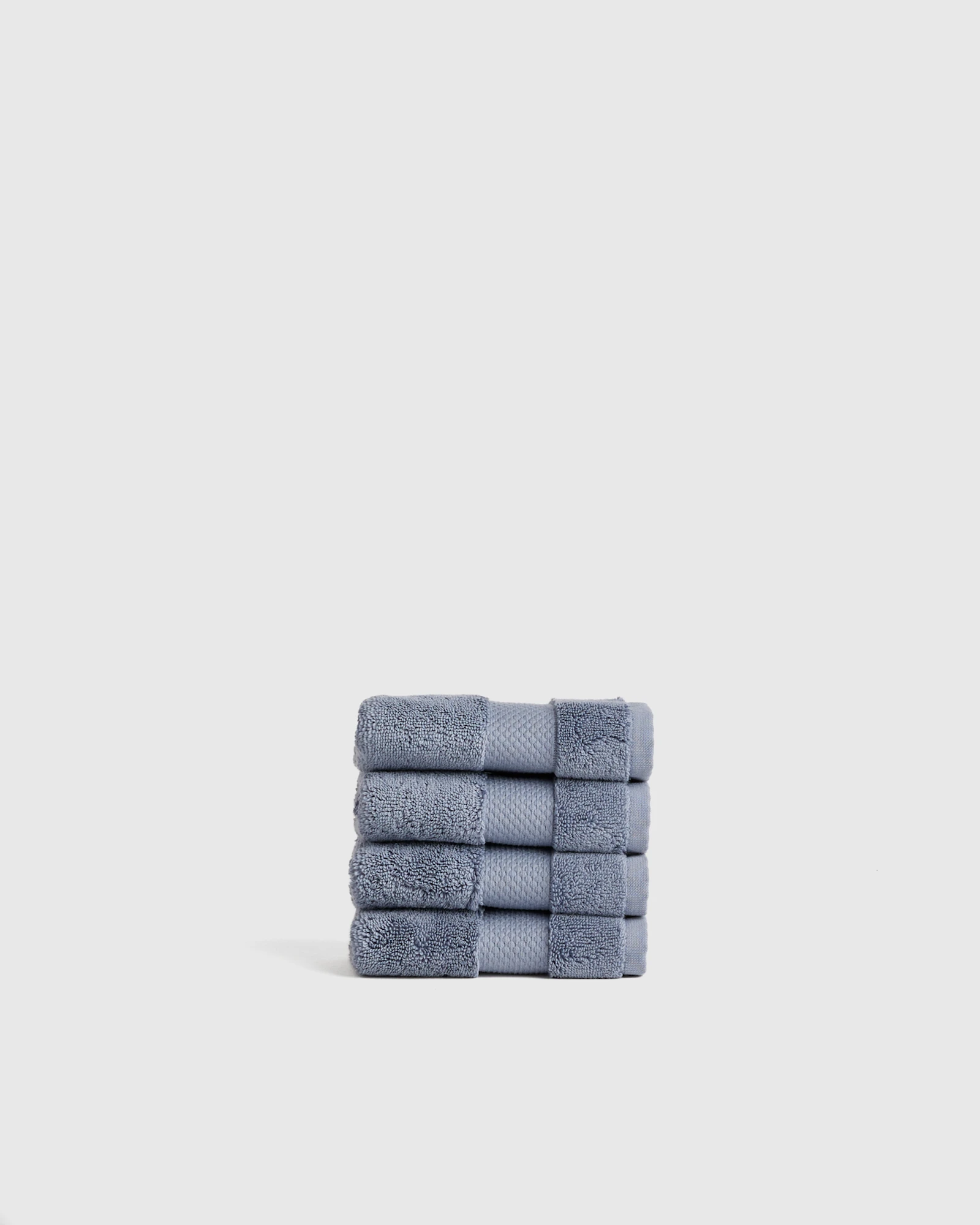 Turkish Ultra Plush Washcloth (Set of 4) - Charcoal