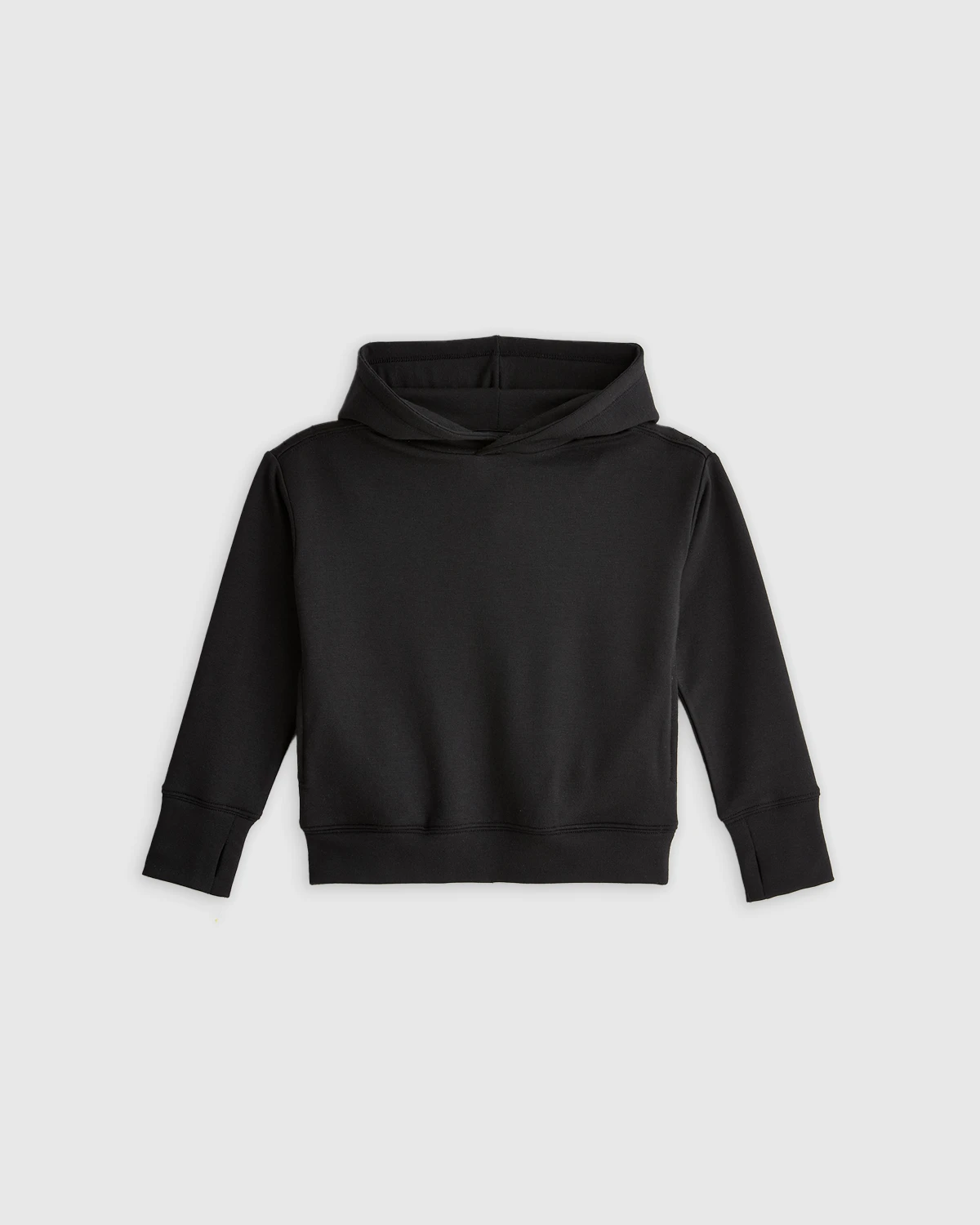 Girls SuperSoft Fleece Crop Pullover Hoodie