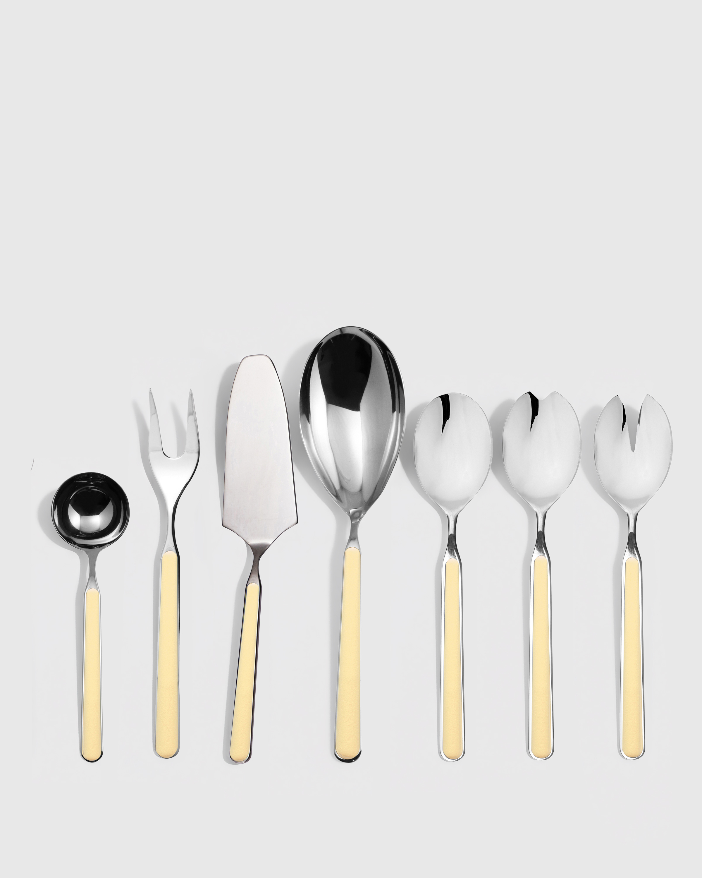 Vanilla Fantasia 7-Pc Serving Utensil Set by Mepra
