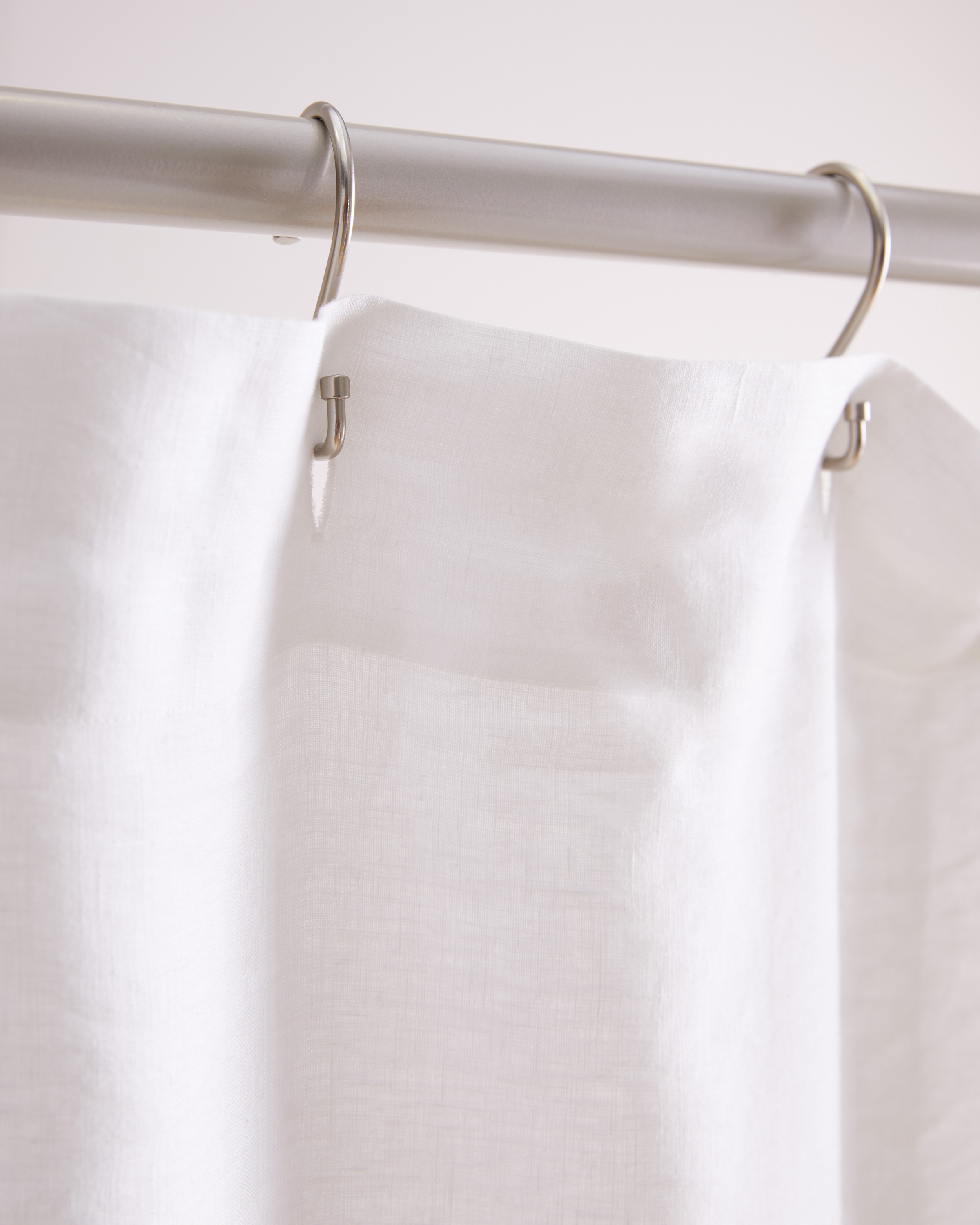 Quince European Linen Shower Curtain - Thumbnail 3