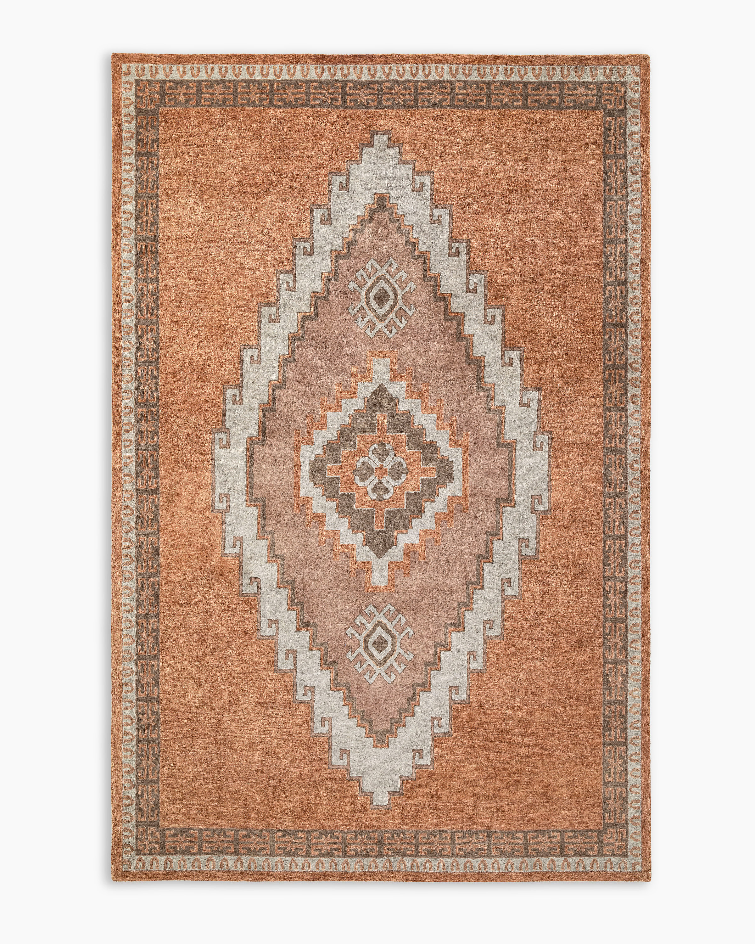 Copper Laleh Wool Rug 