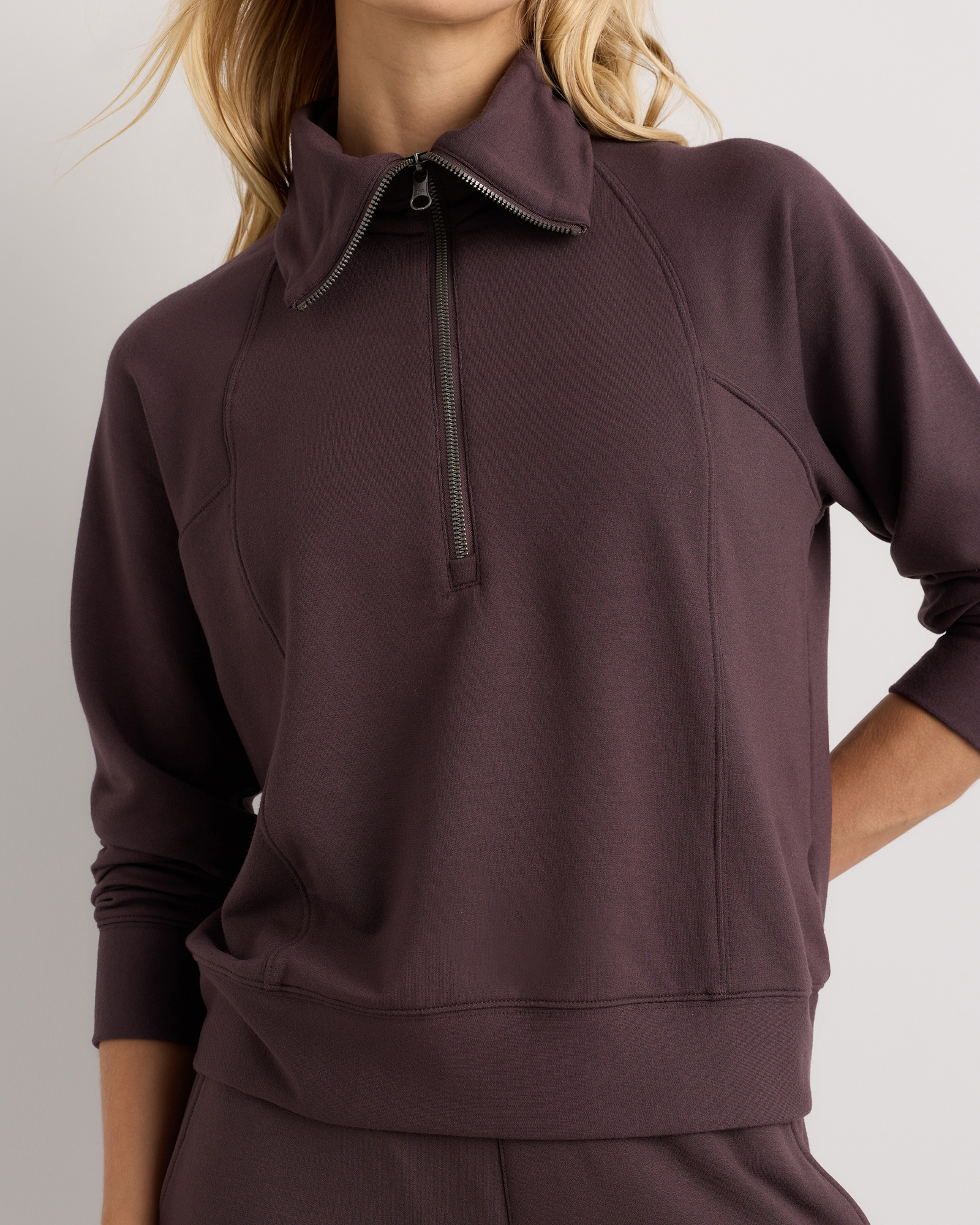 Performance Jersey Golf Quarter Zip