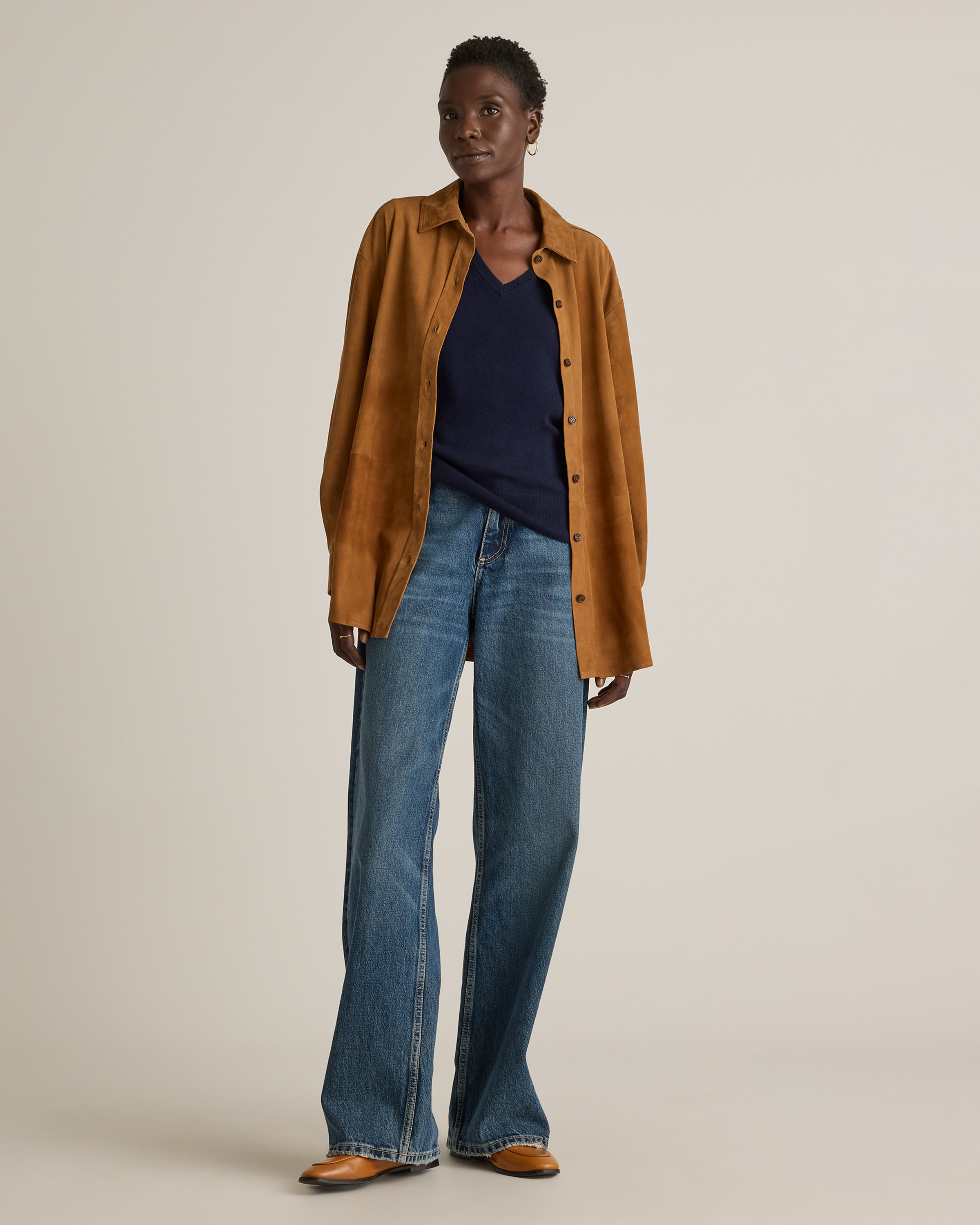 The Cashmere V-Neck Sweater
