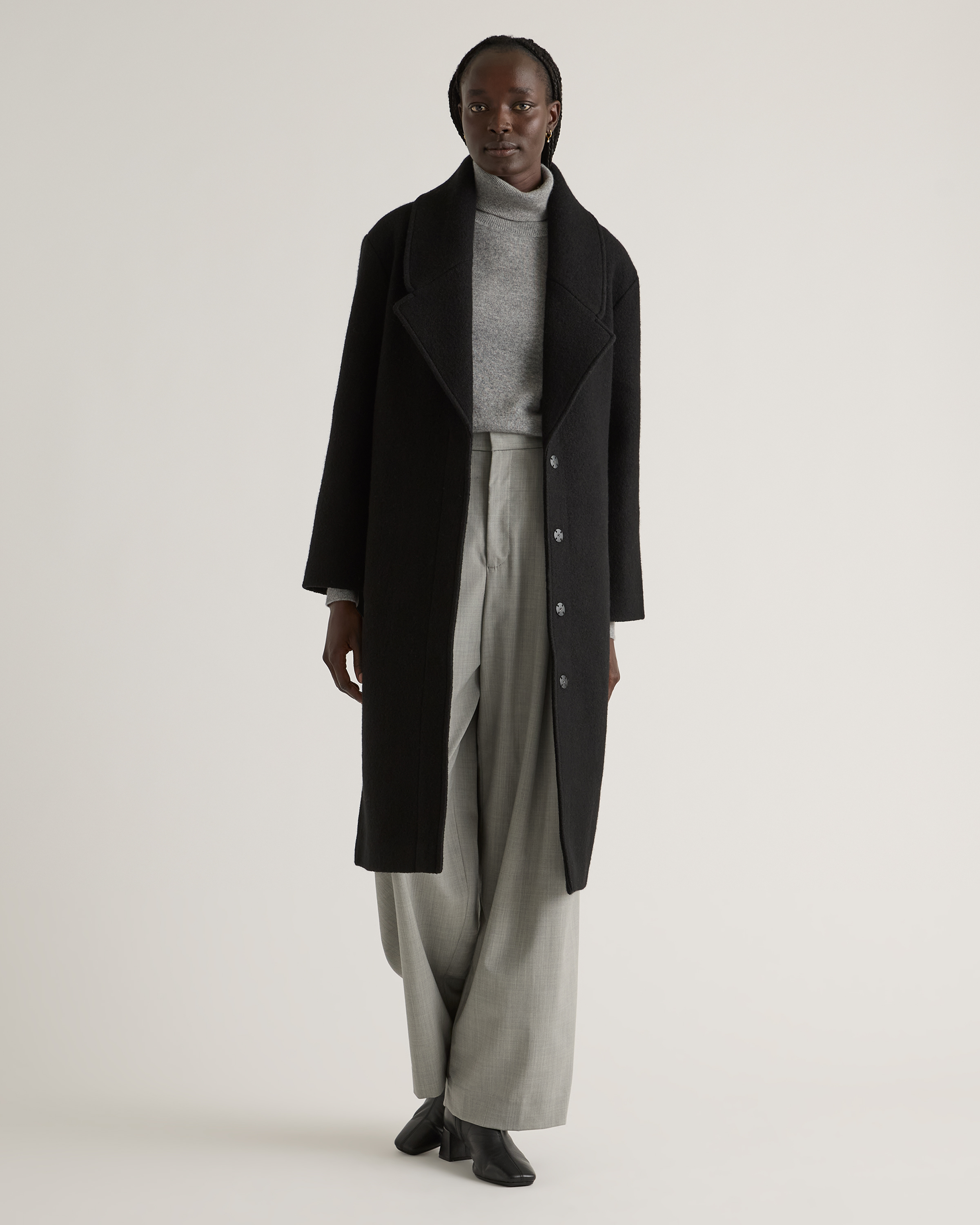 ジャケット・アウター L'Or Geelong wool long coat Women's Long Wool Coat - Jackets & Coats - New In 2025 | Lacoste