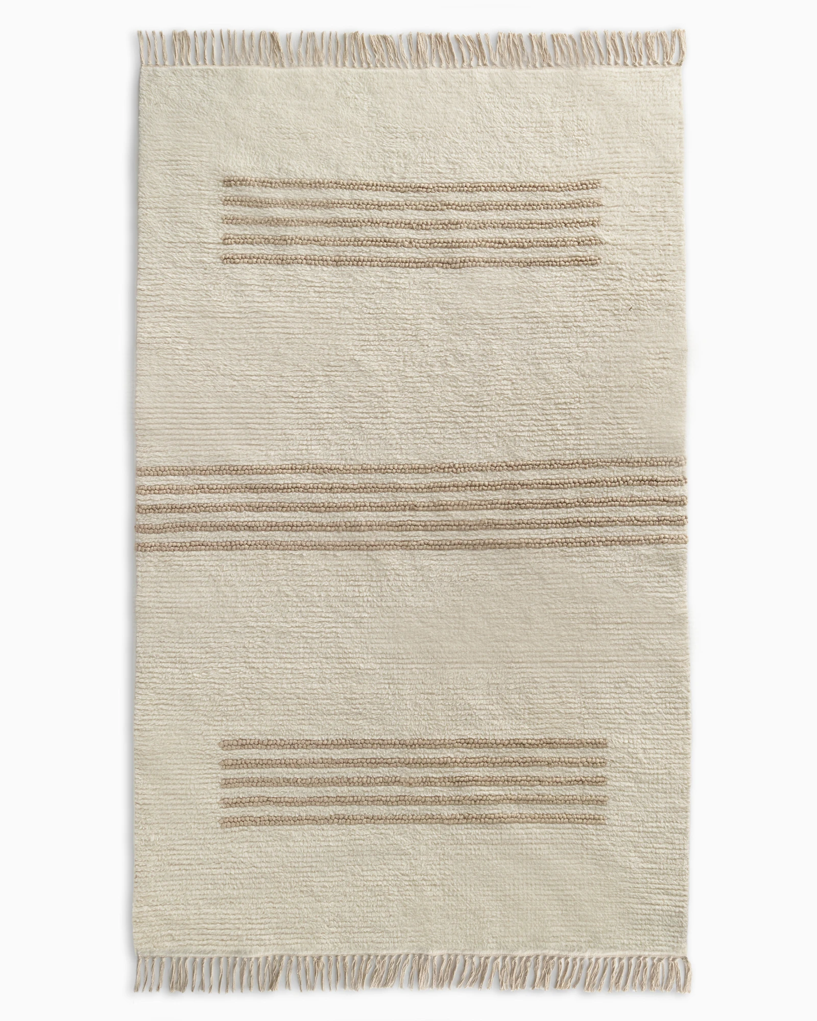Otto Hand-Knotted Cotton Wool Rug