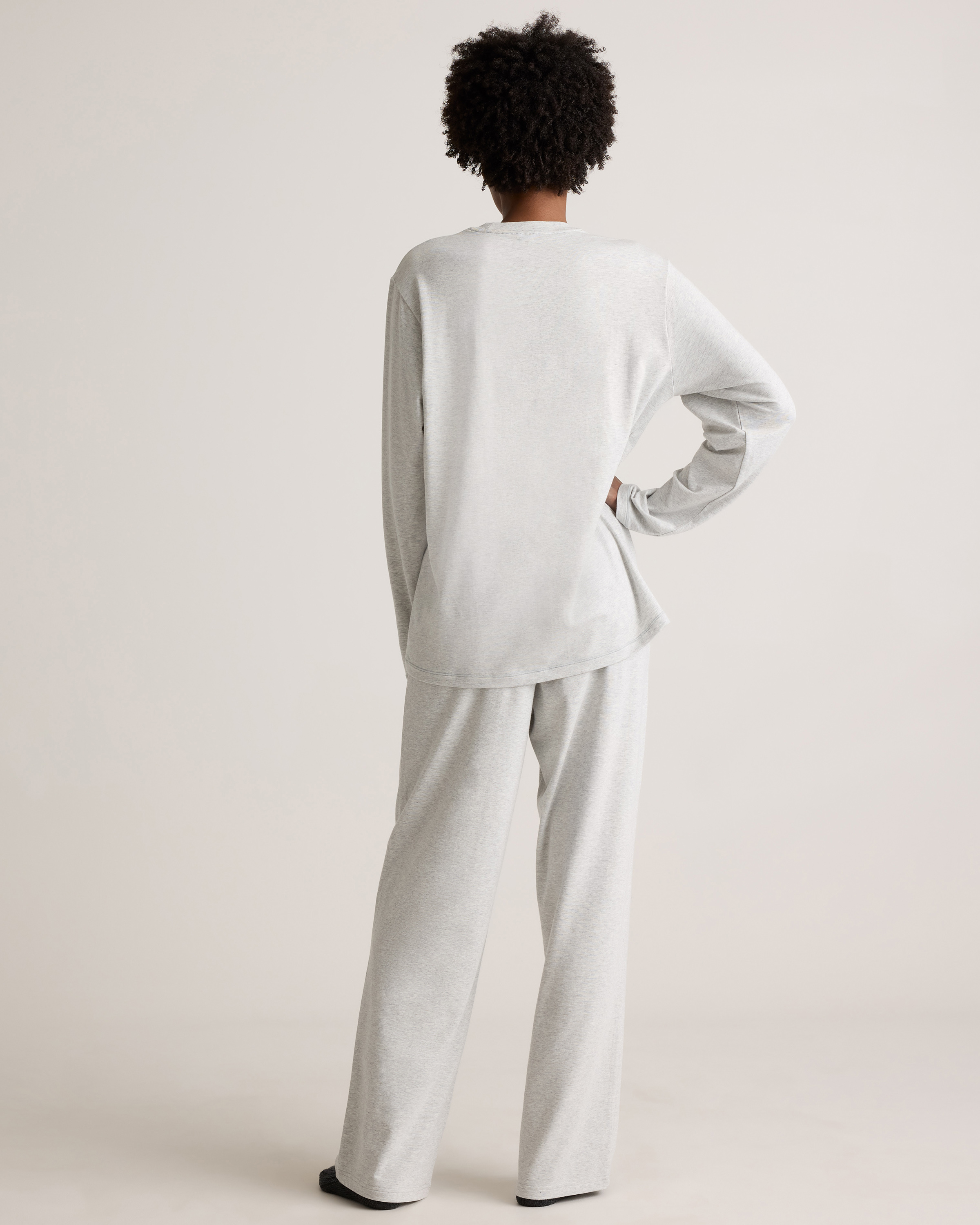 Dream Lounge Oversized Long Sleeve Pajama Set
