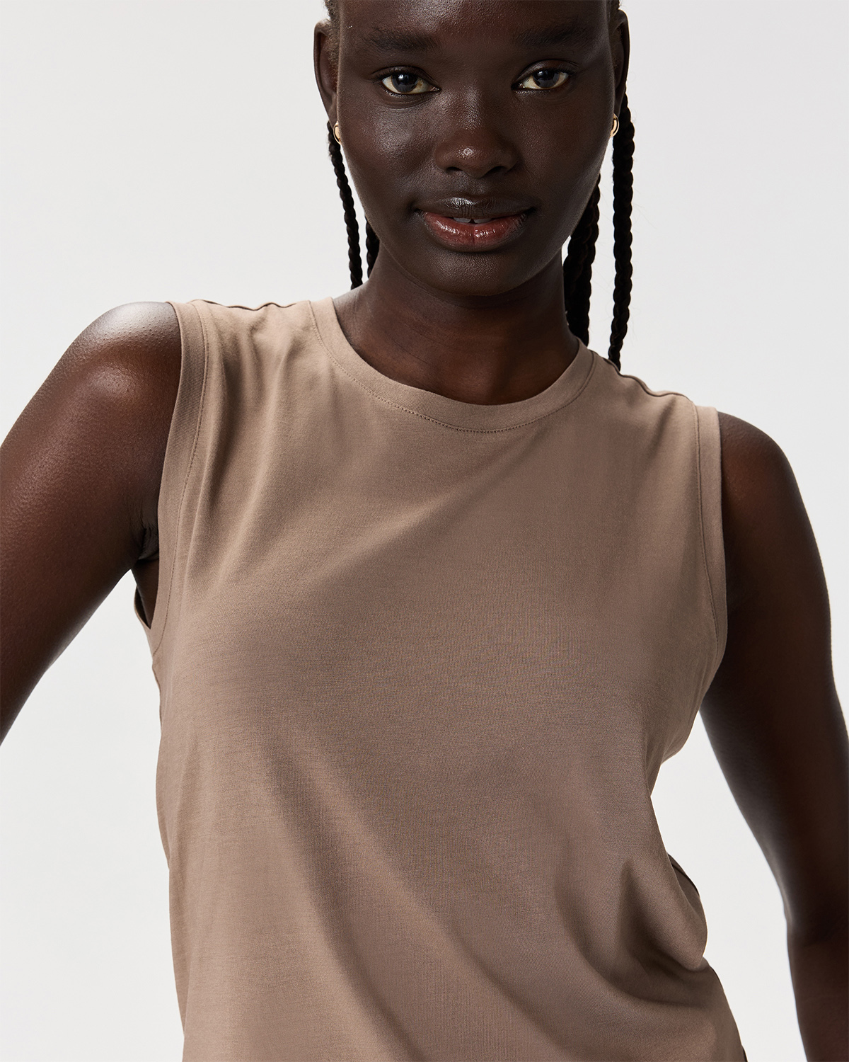 Cotton Modal Muscle Tank