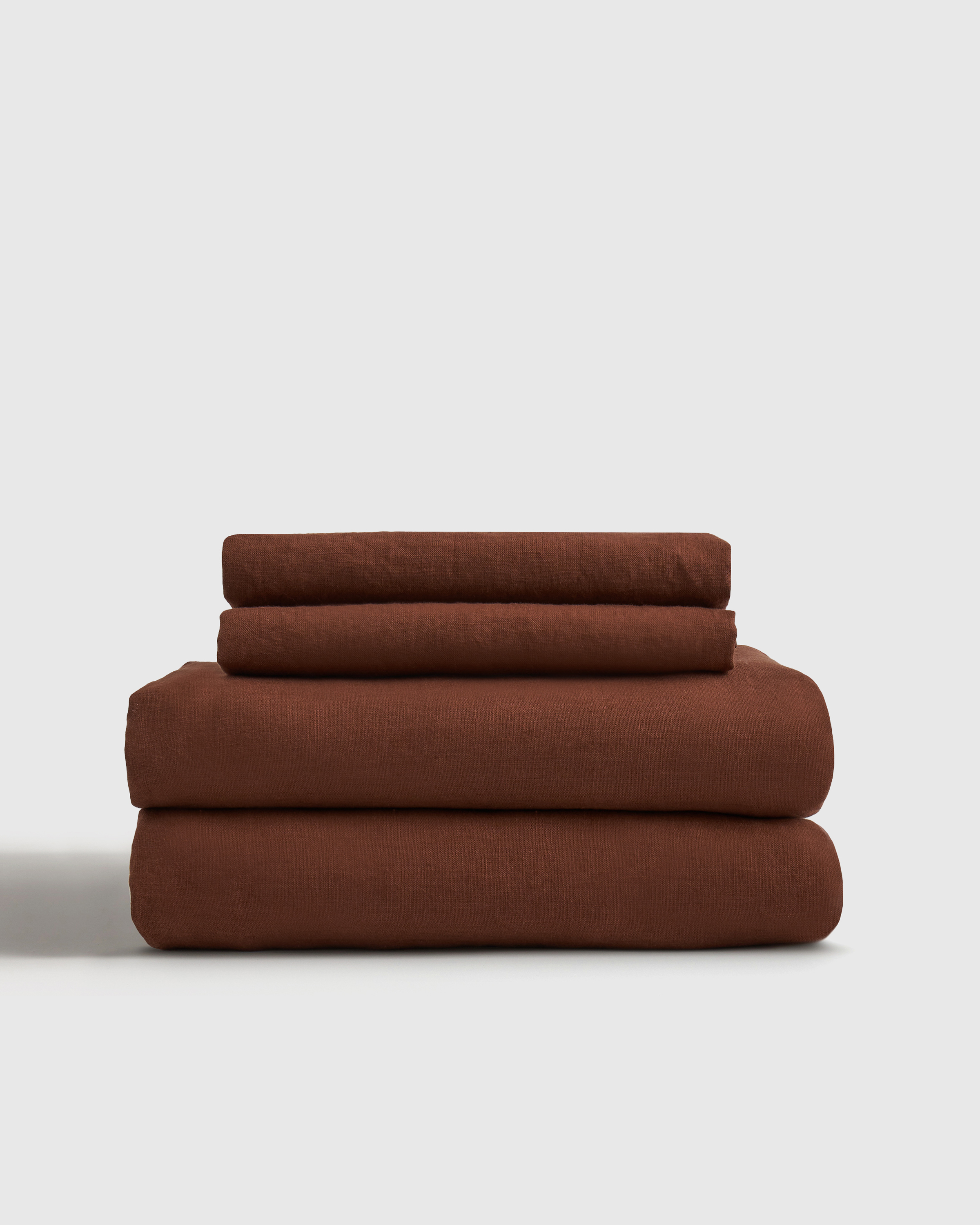 Bordeaux European Linen Sheet Set