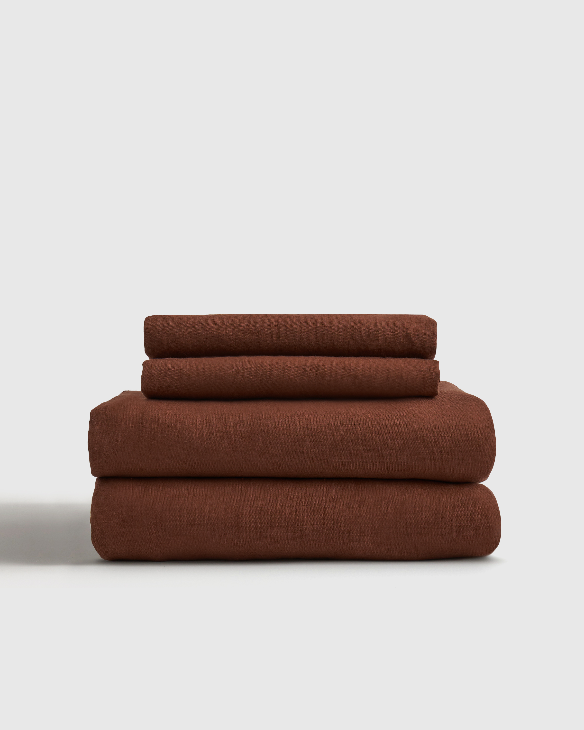 Bordeaux European Linen Sheet Set