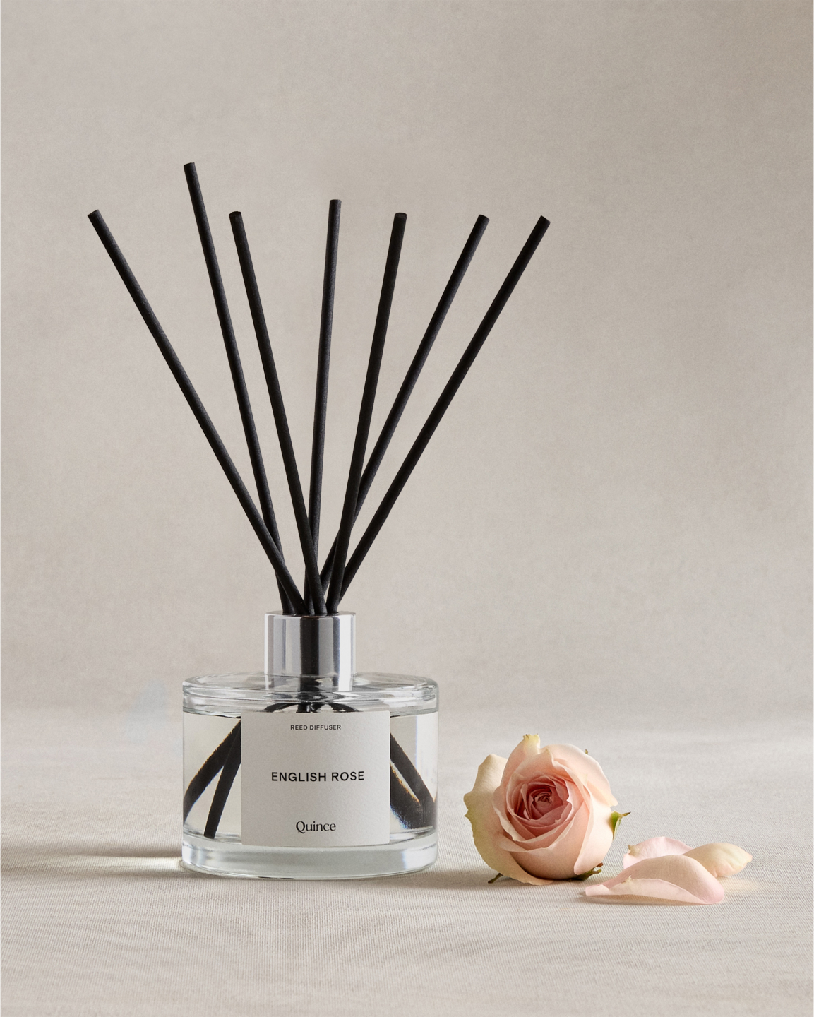No Color English Rose Reed Diffuser