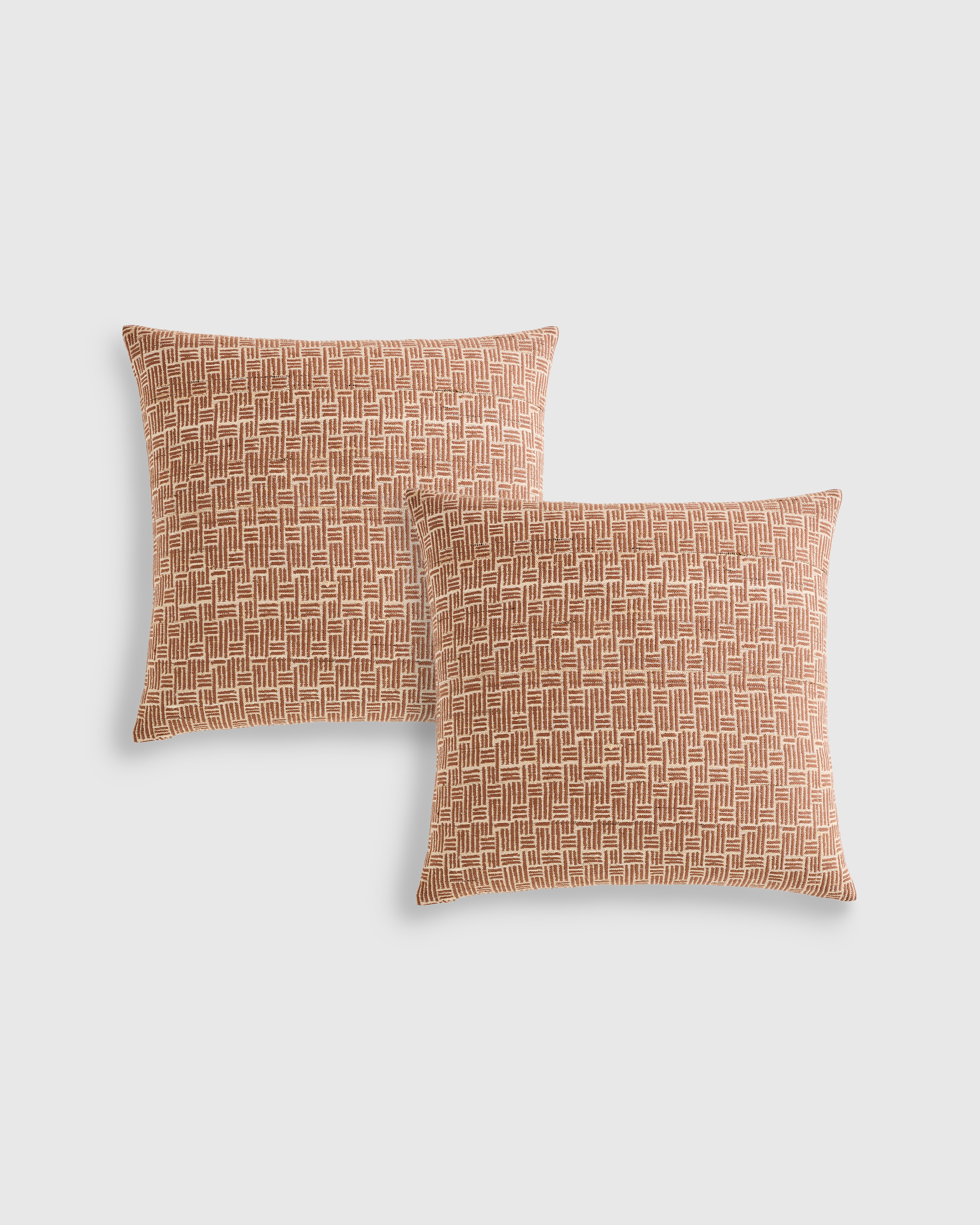 Cotton Silk Geometric Pillow Cover (Set of 2) - thumbnail 7