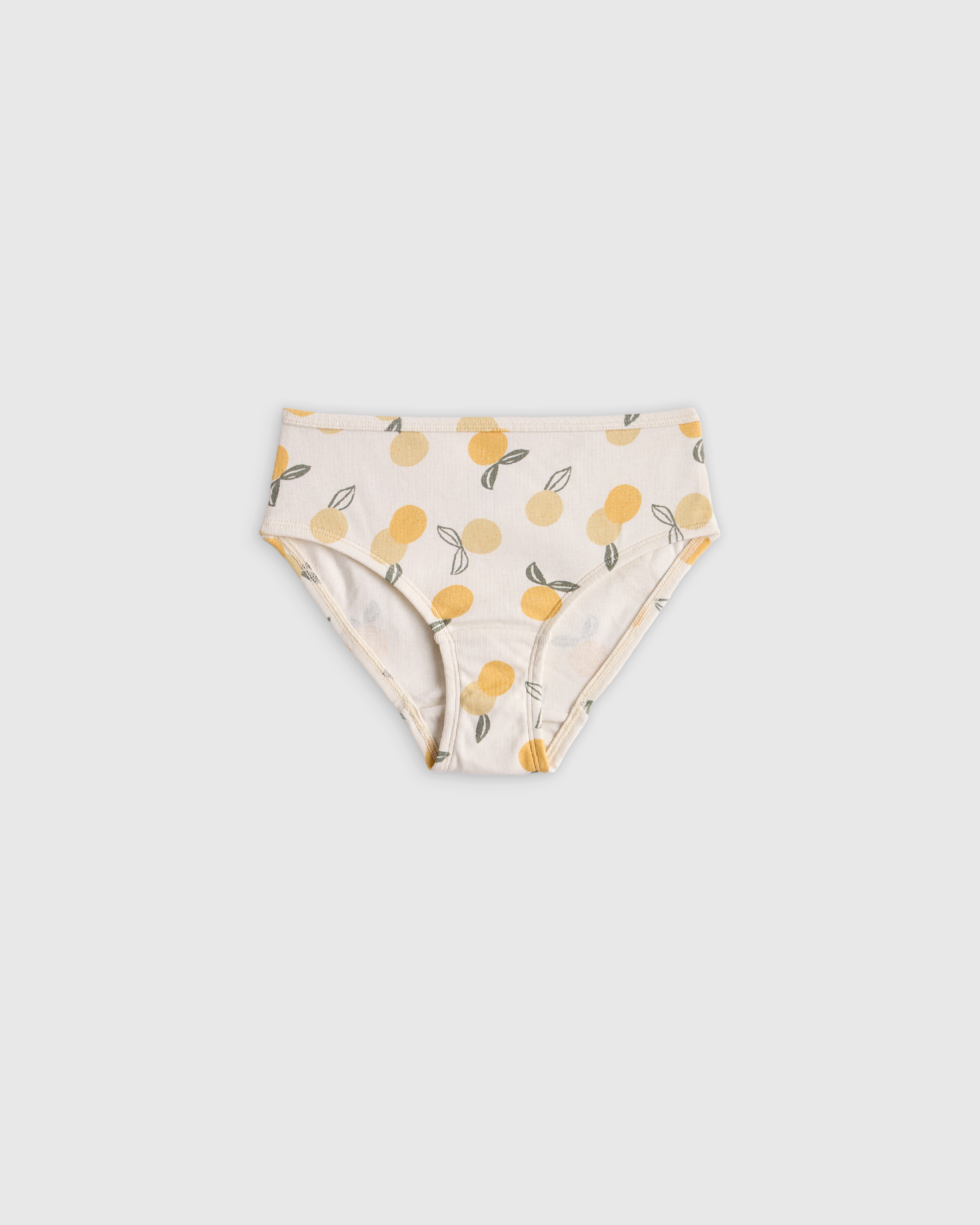 U--314 KID Organic Cotton Bikini Lemon 005 UNEDITED