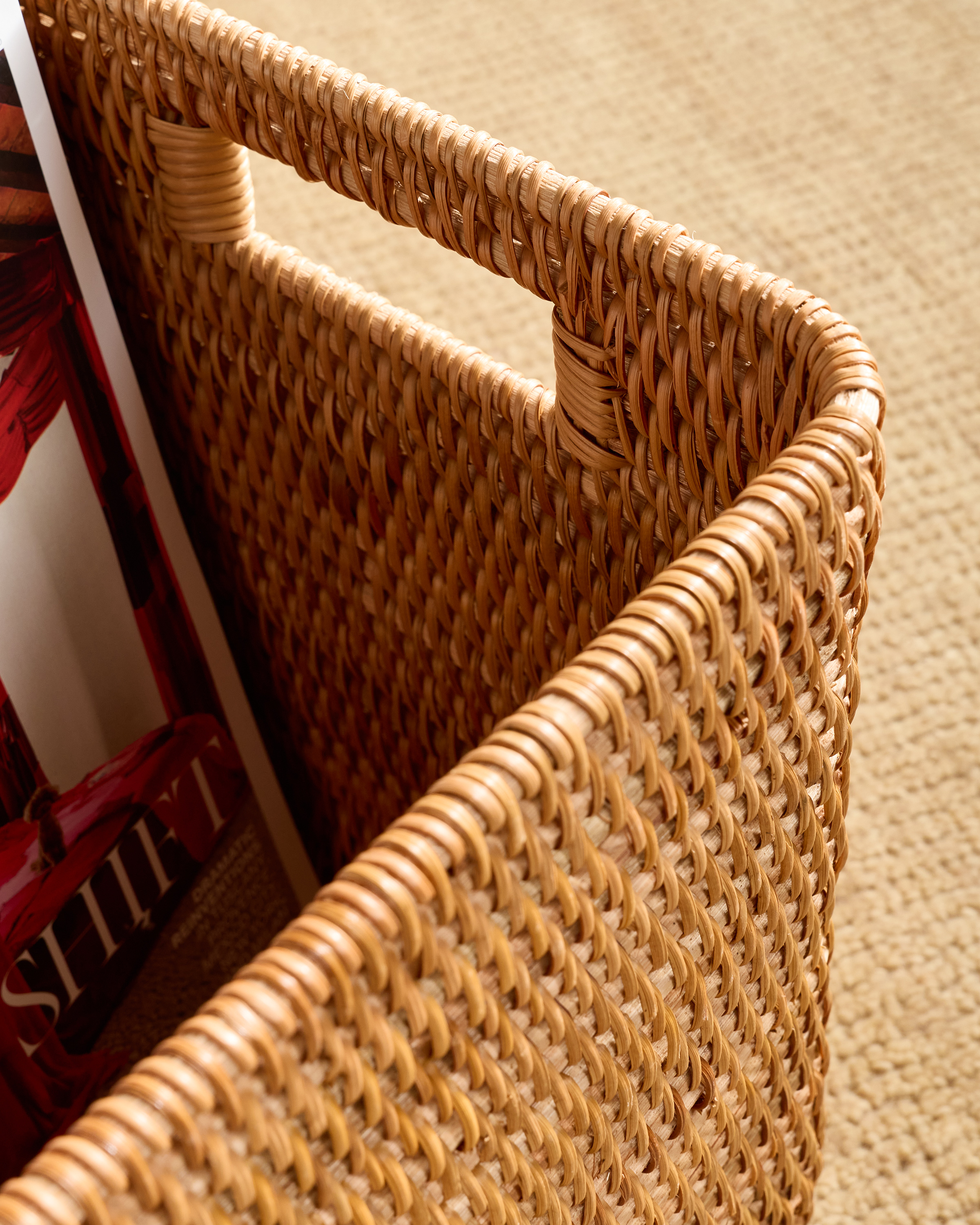 1P Rattan Legal Size Storage Box - thumbnail 3