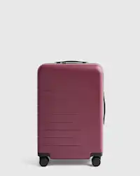 Expandable Carry-On Suitcase in Dark Green