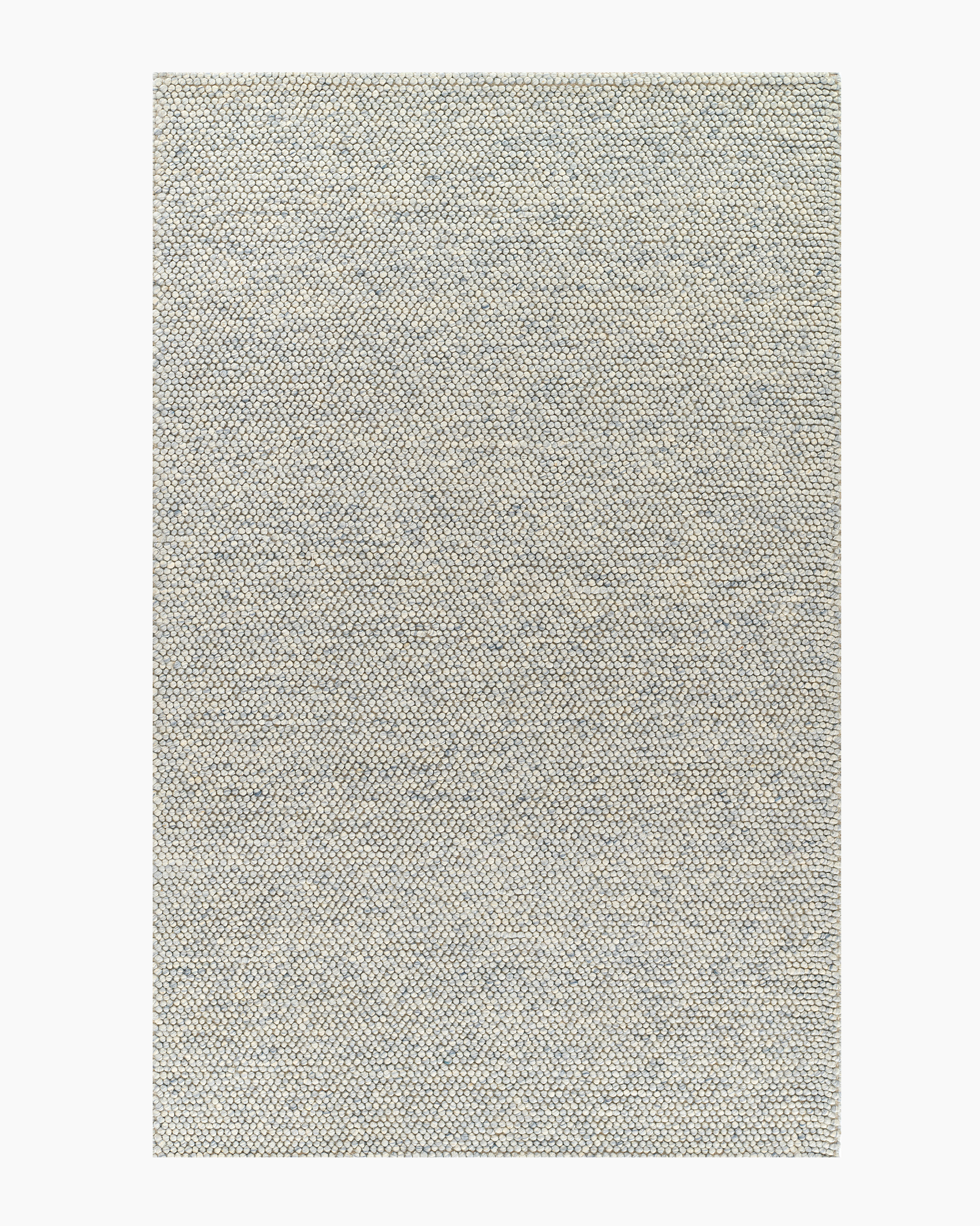 Blue Tribeca Handwoven Wool Rug