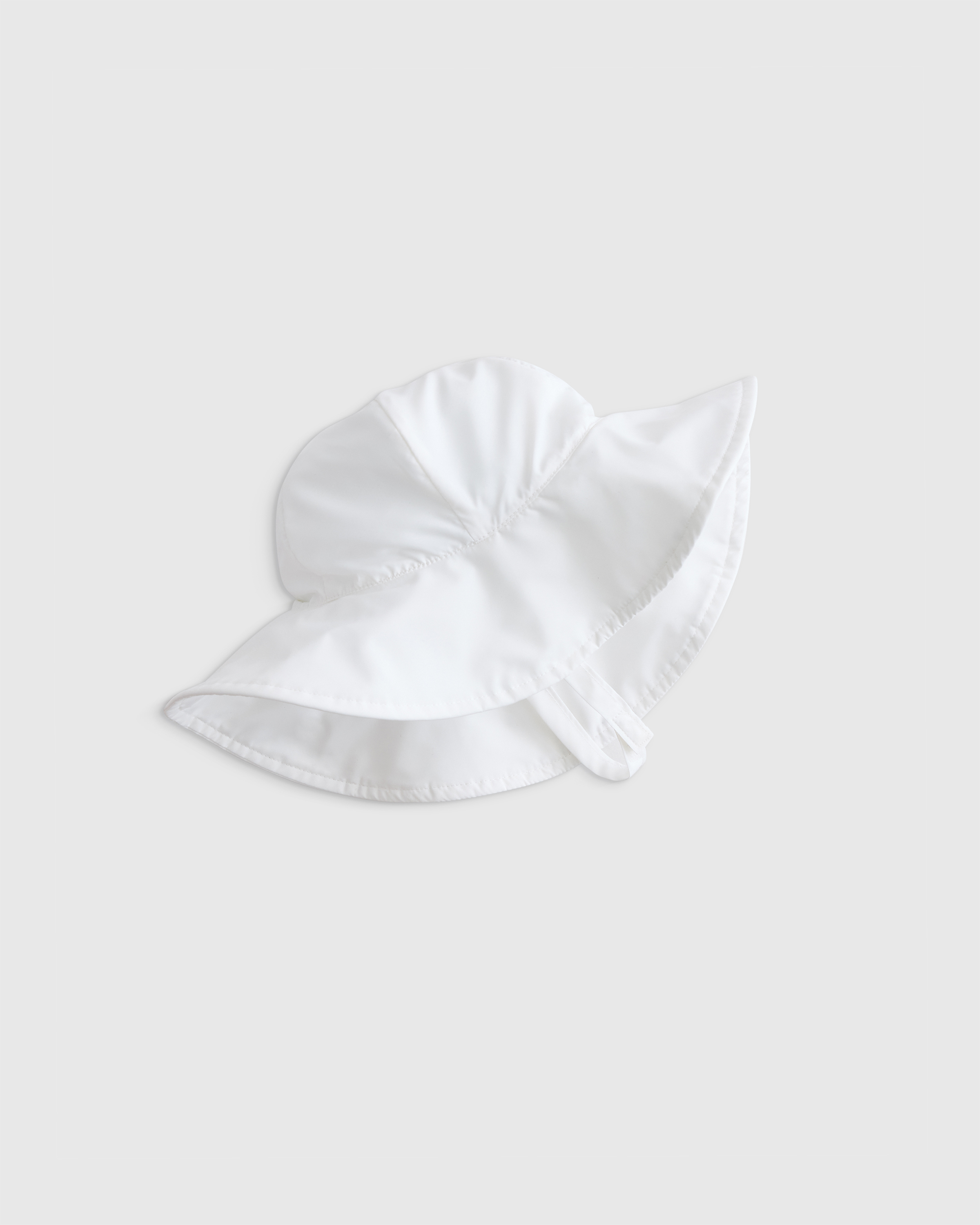 White UPF 50+ Swim Hat