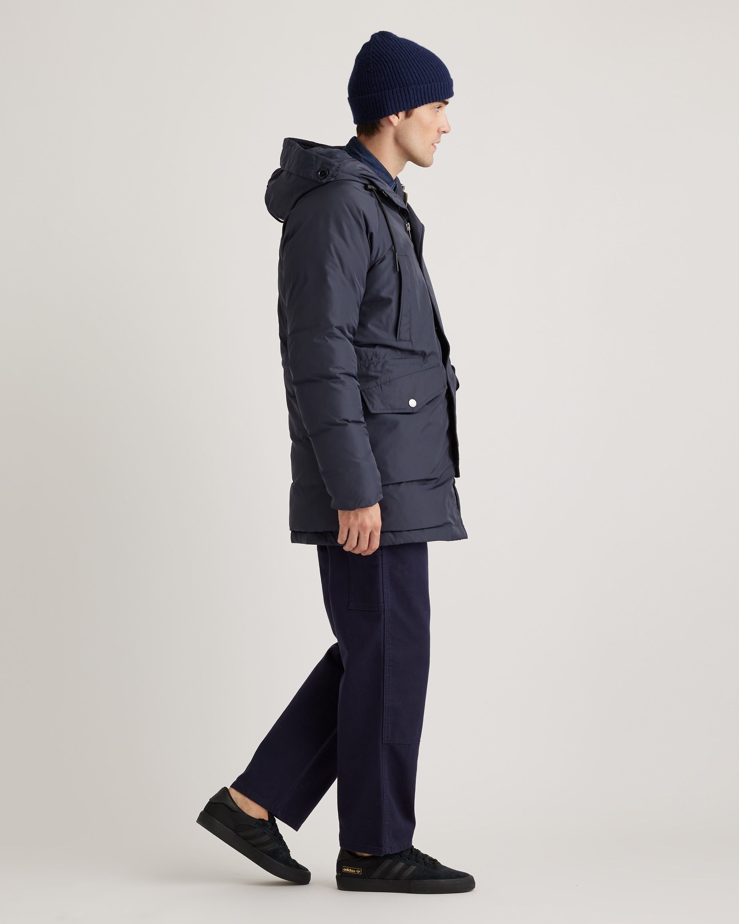Featherless Long Puffer Parka