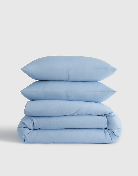 Marina European Linen Duvet Cover Set