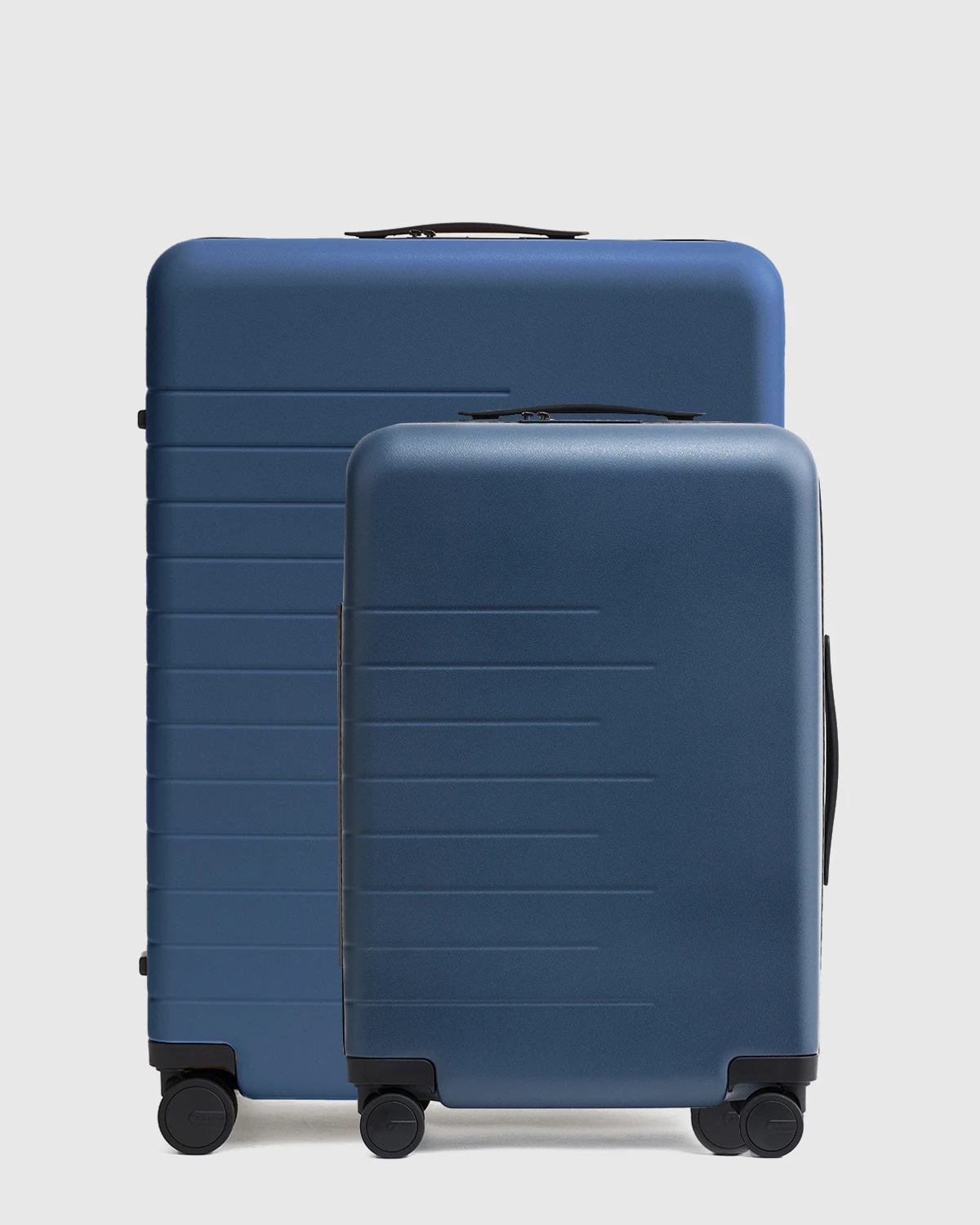 Carry-On & Large Check-In Suitcase Set - Blue