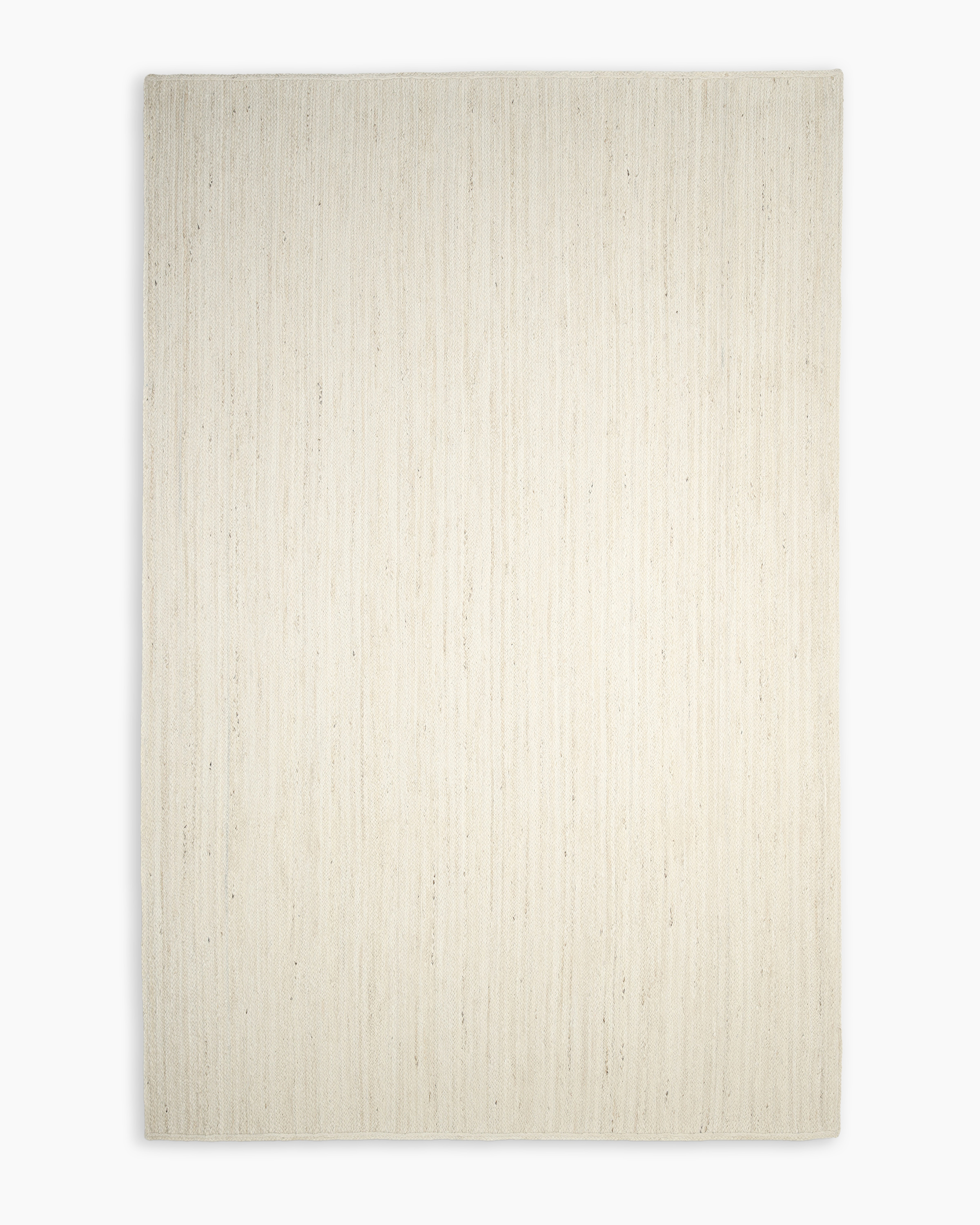 Off-White Sol Hand-Braided Jute Rug