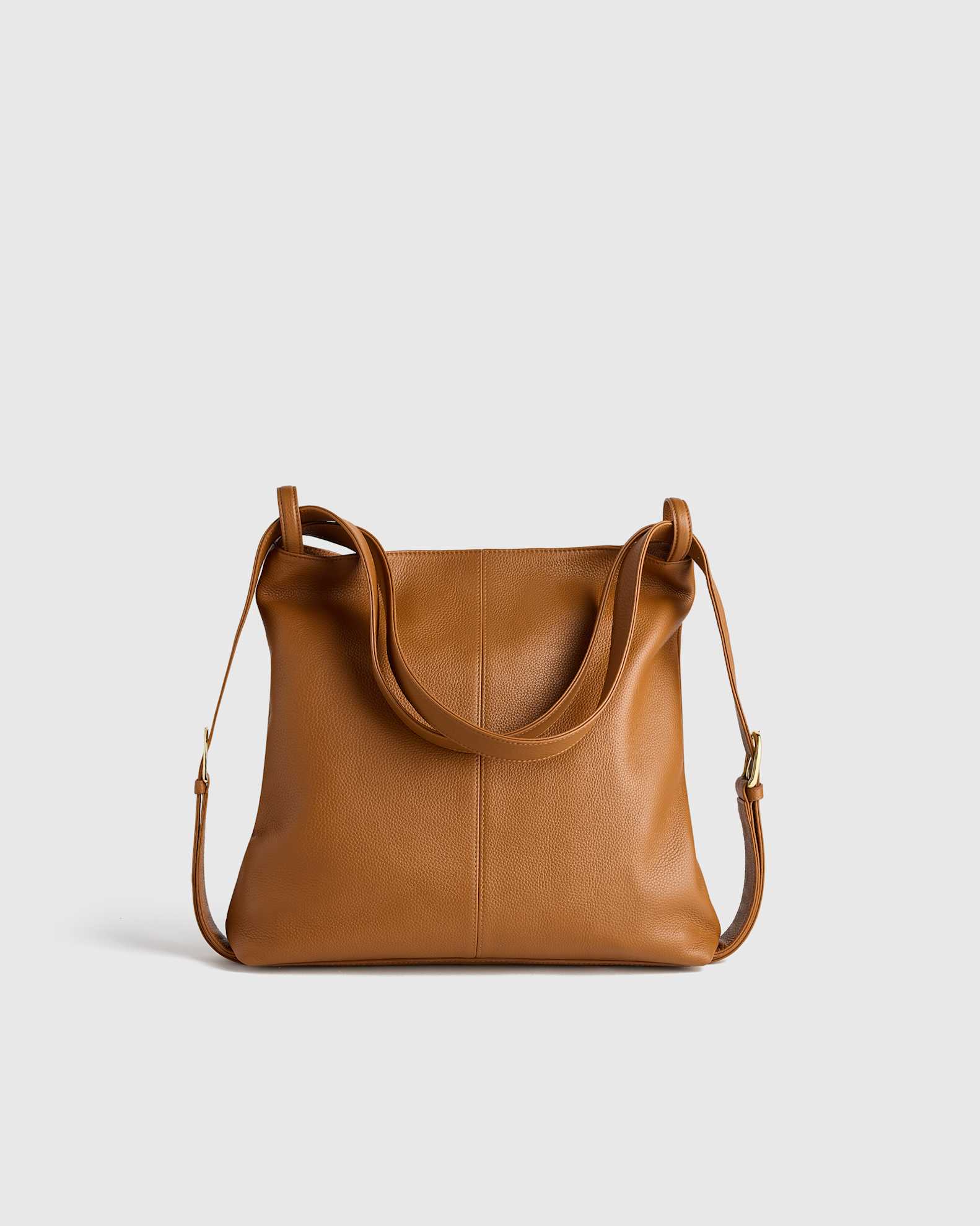 cognac backpack leather BagPack | Minimalist grain leather in brown Cognac Brown Leather Convertible Backpack