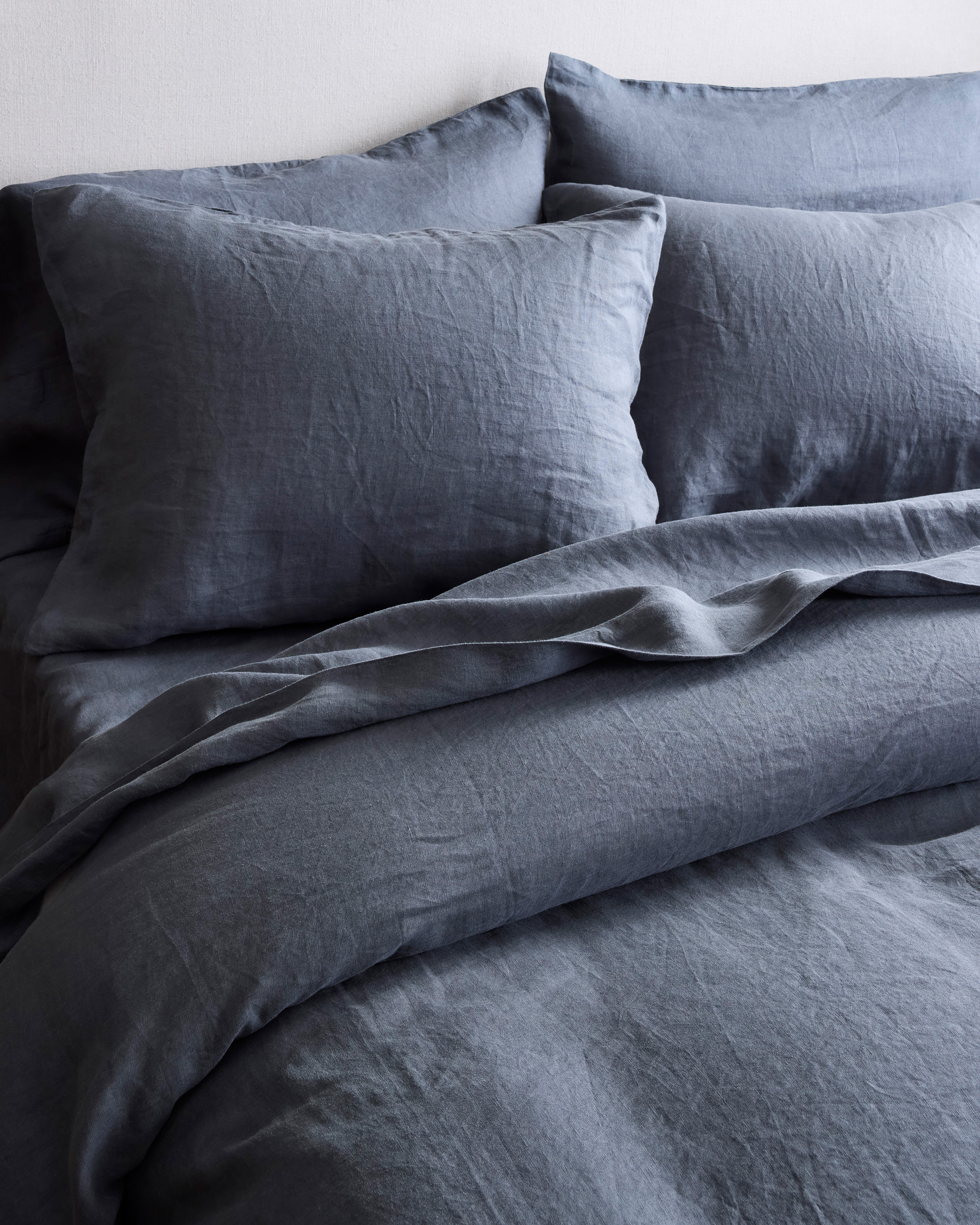 Nightfall Ensemble de taies décoratives en lin européen