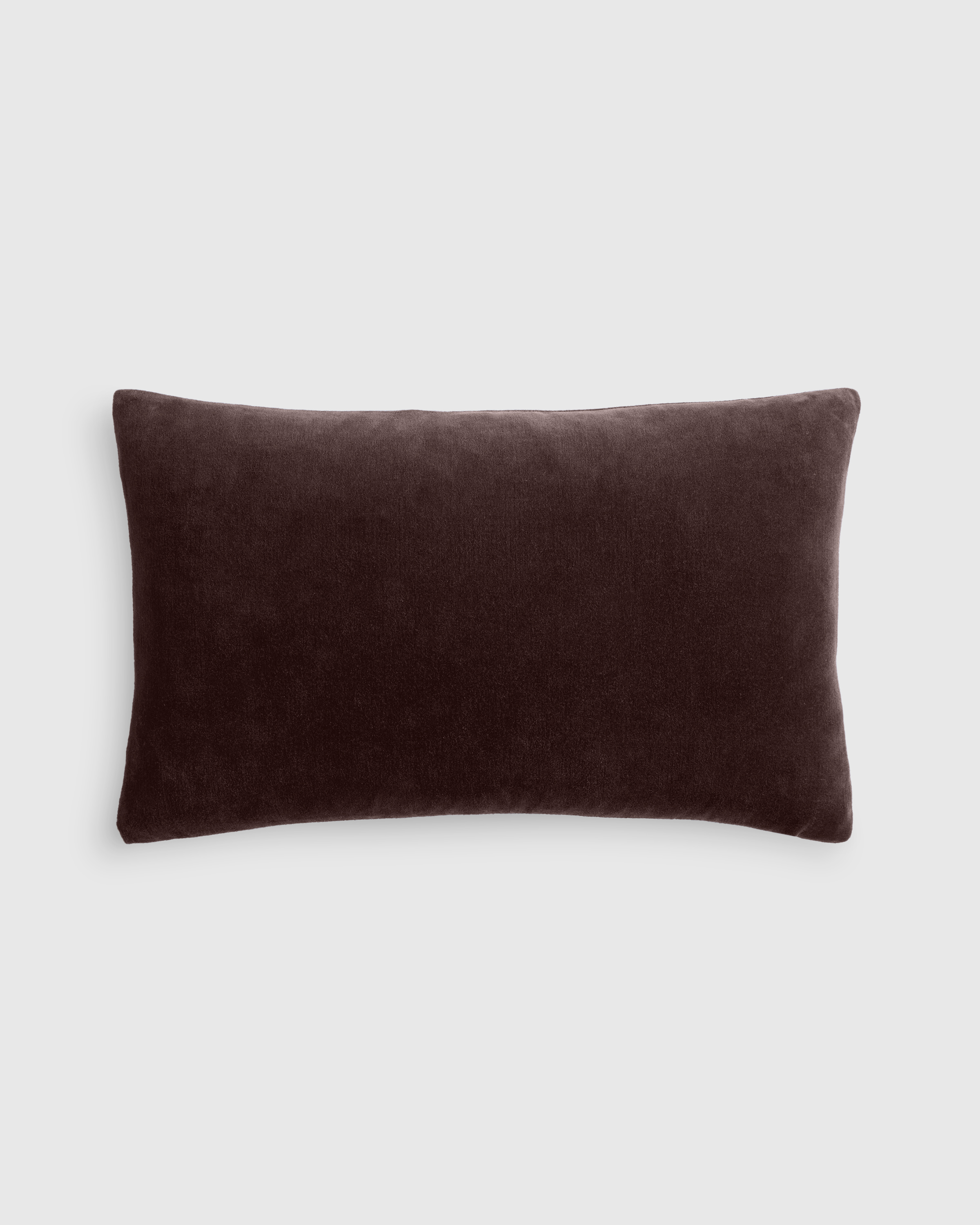 Espresso Classic Cotton Velvet Pillow Cover