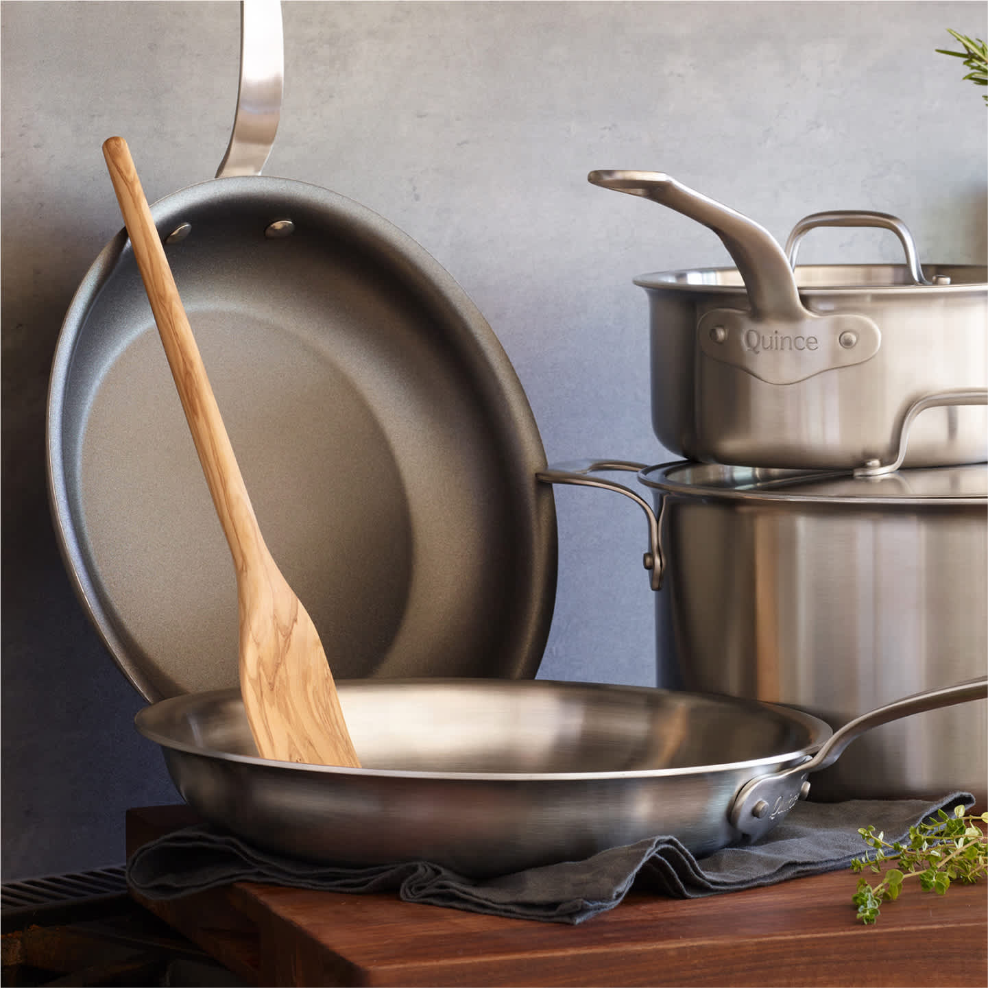 nonstick frying pan long form image