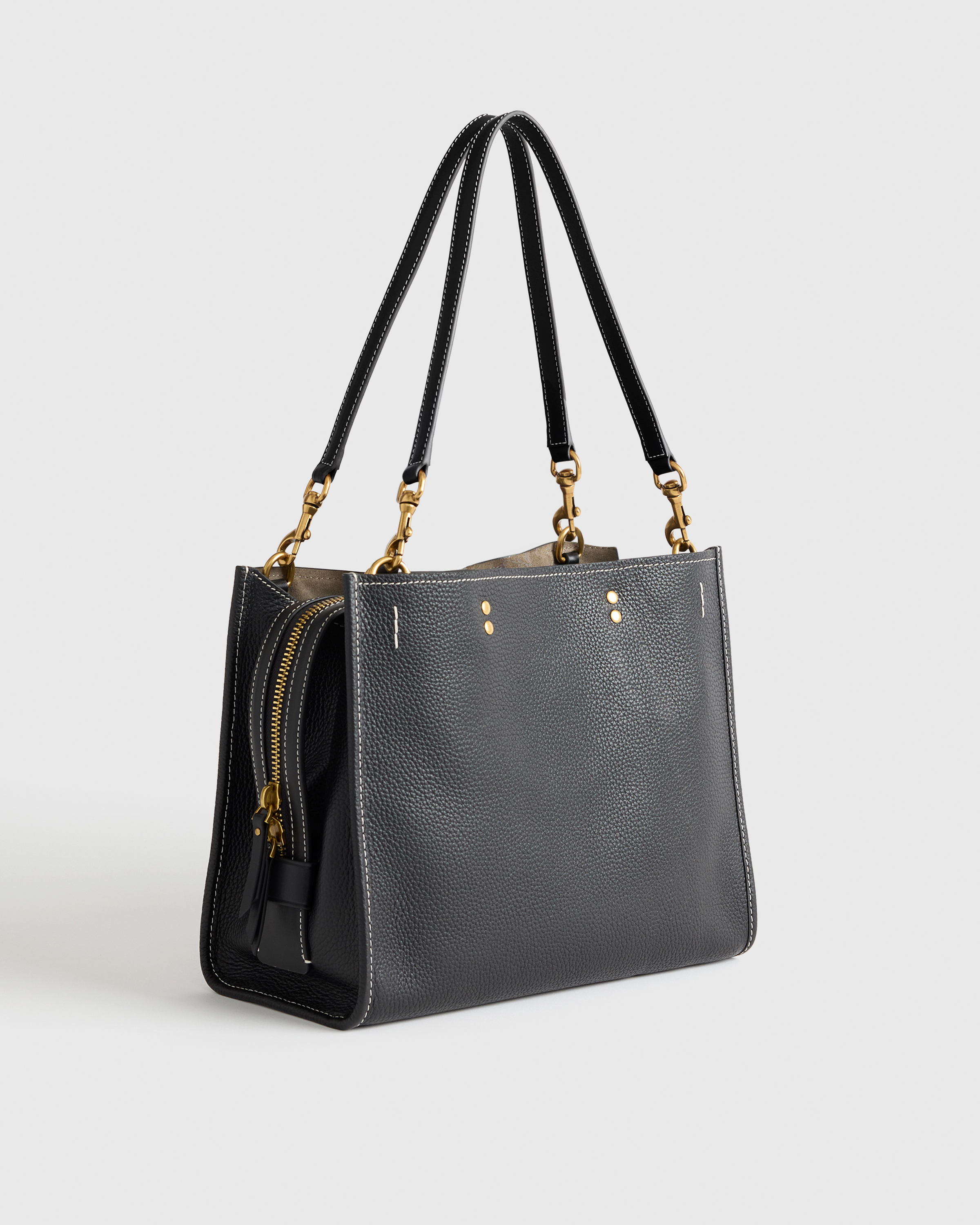 Italian Leather Medium Convertible Satchel