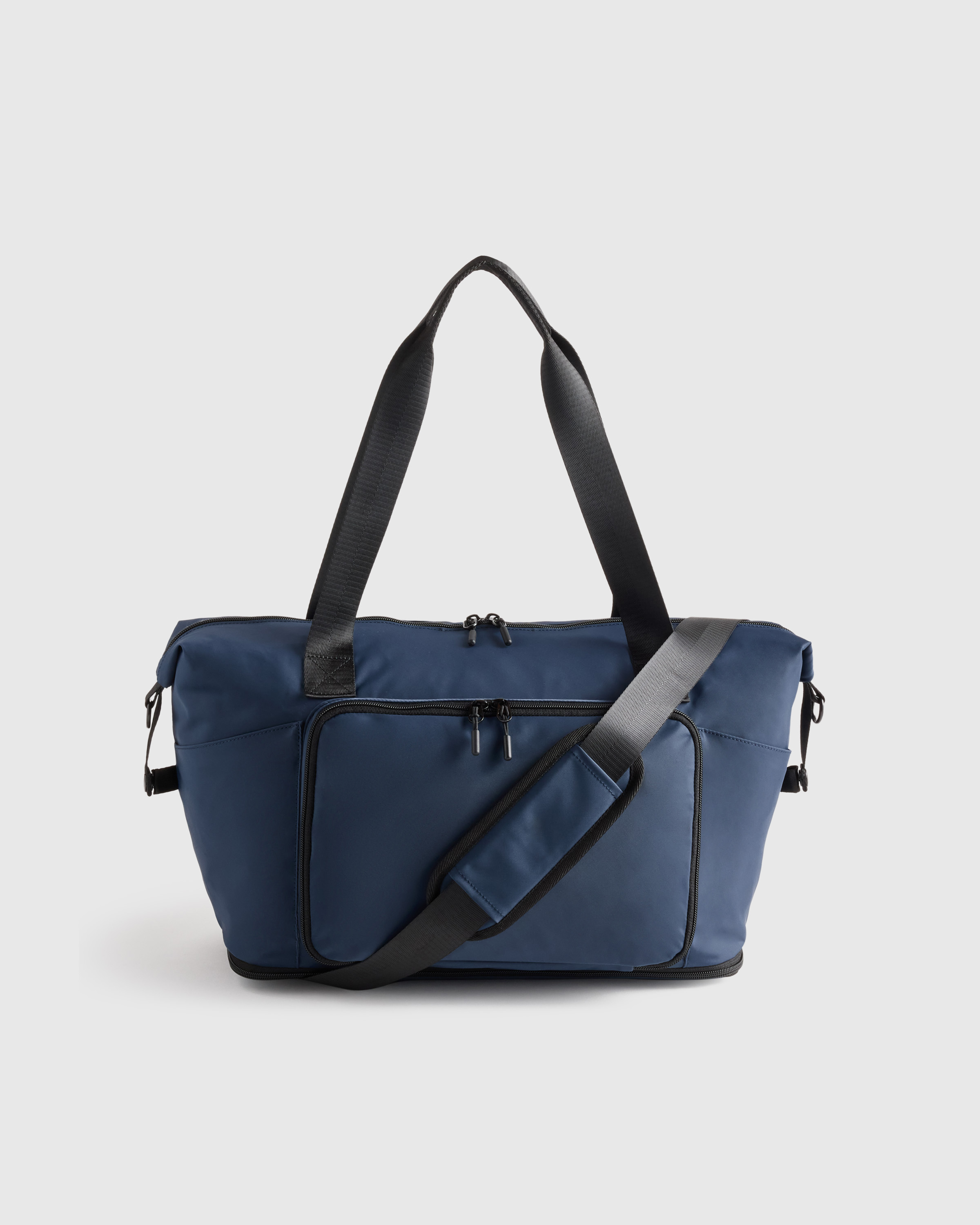 Navy Packable Expandable Travel Tote