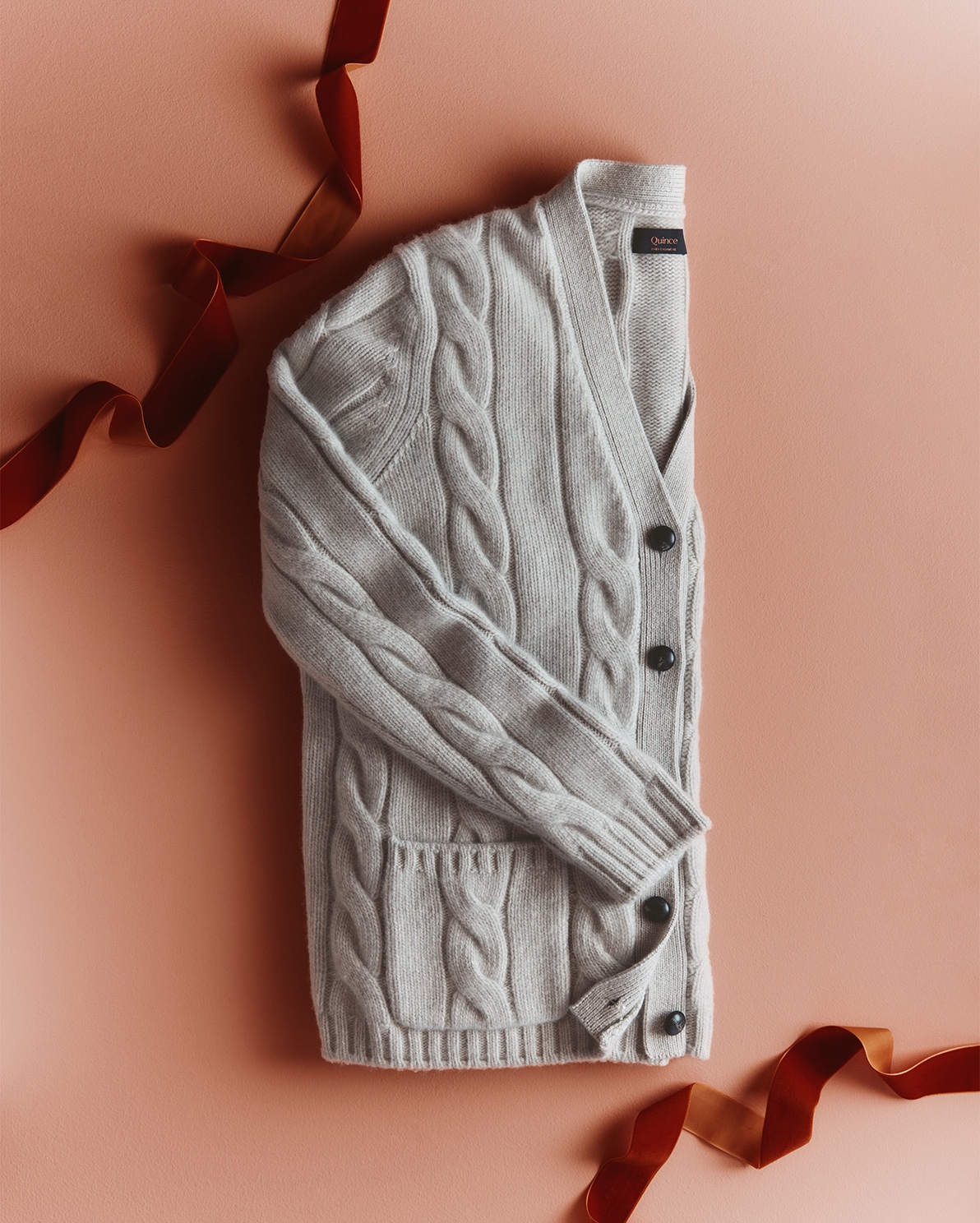 Luxe Baby Cashmere Cable Cardigan