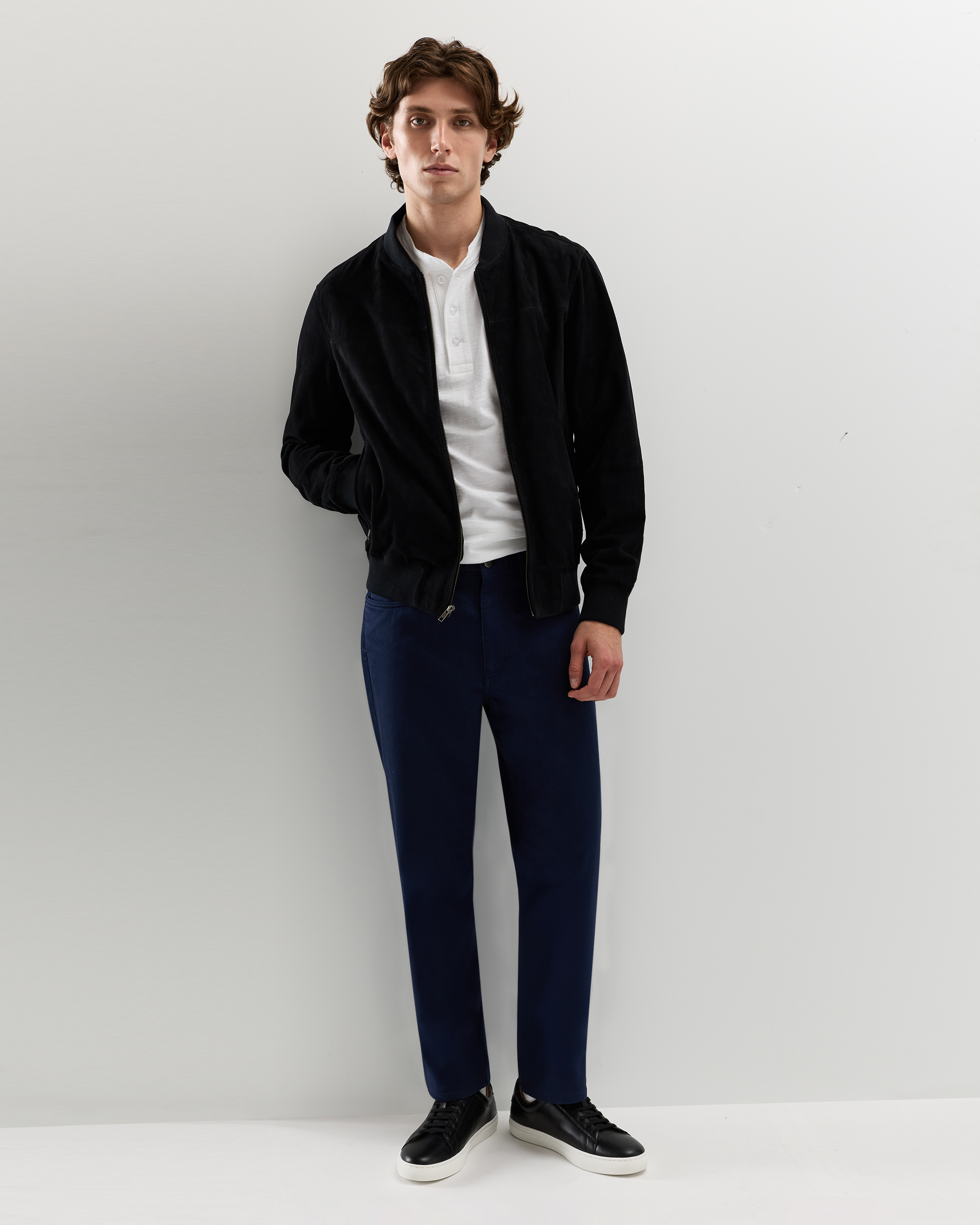 Comfort Stretch Traveler 5-Pocket Pants in Deep Navy