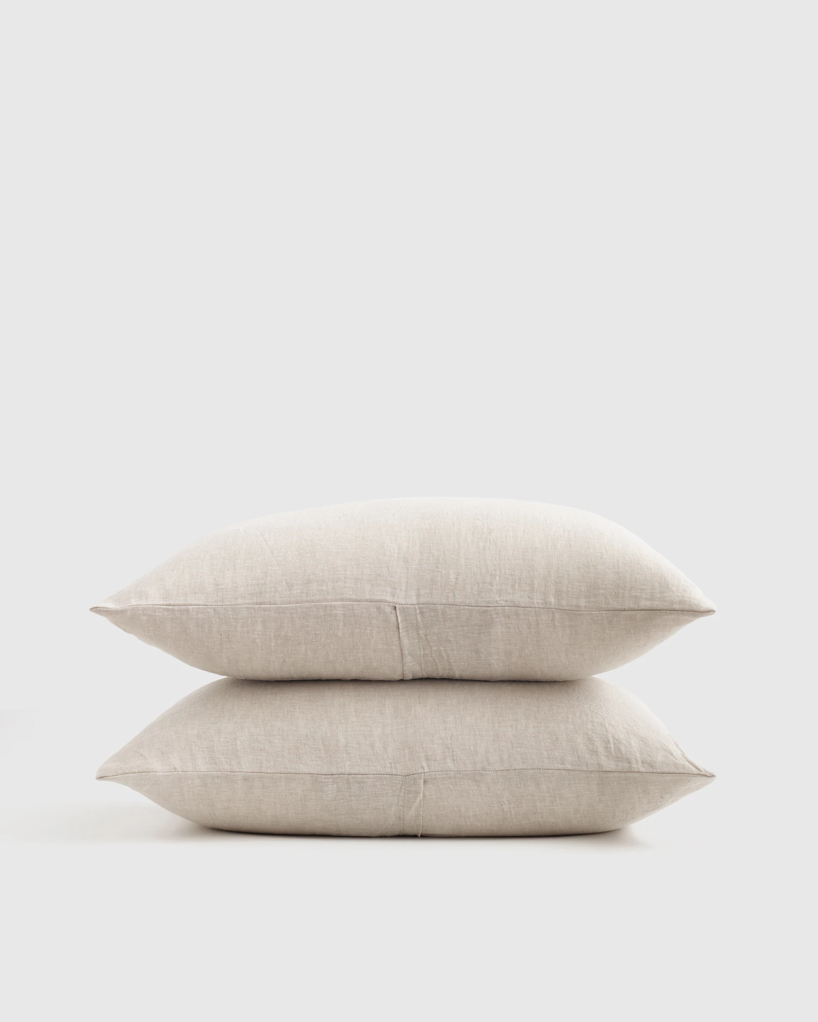 100% European Linen Chambray Sham Set (Standard) by Quince