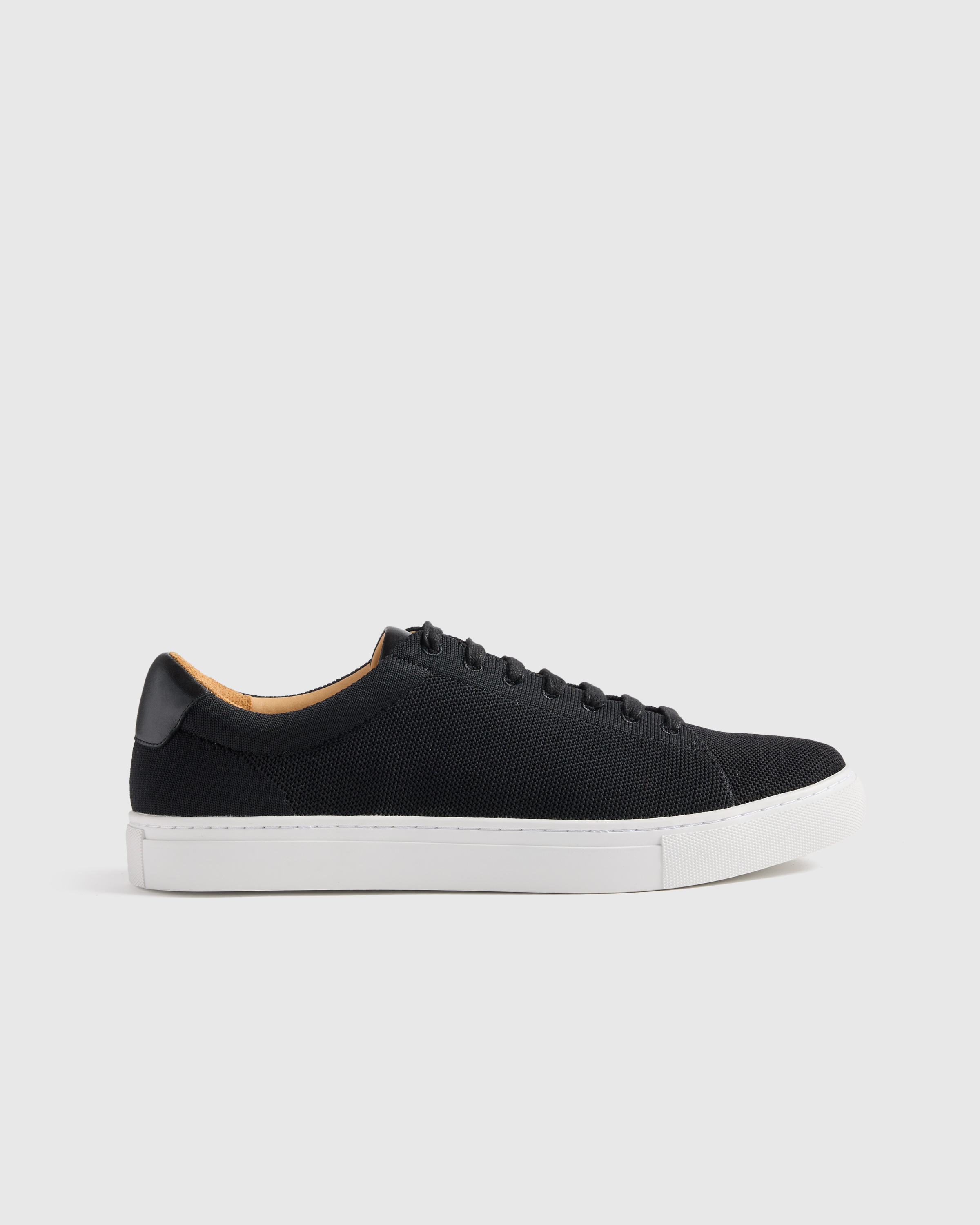 Black Recycled Knit Everyday Sneaker
