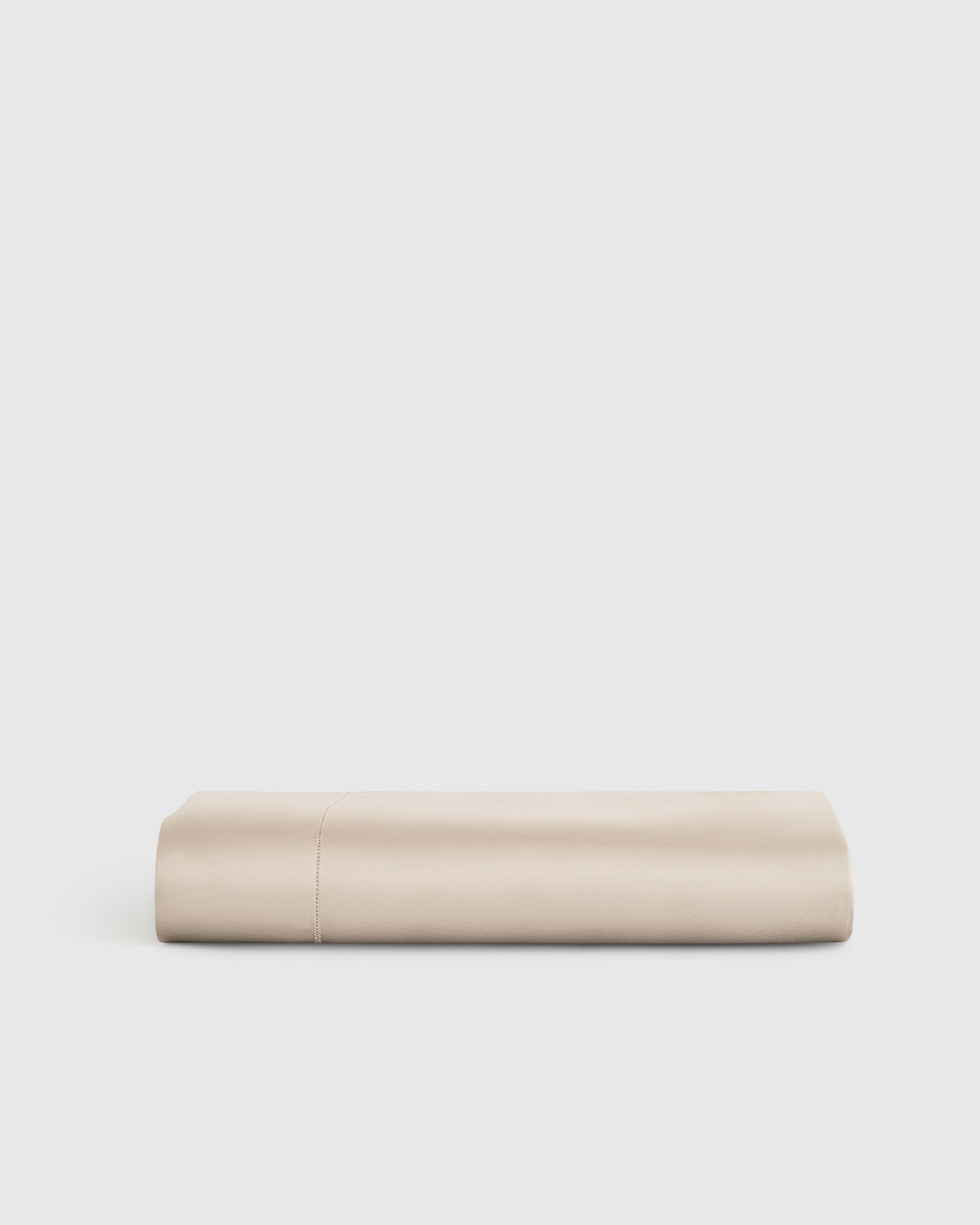 Sand Giza Egyptian Cotton Sateen Flat Sheet