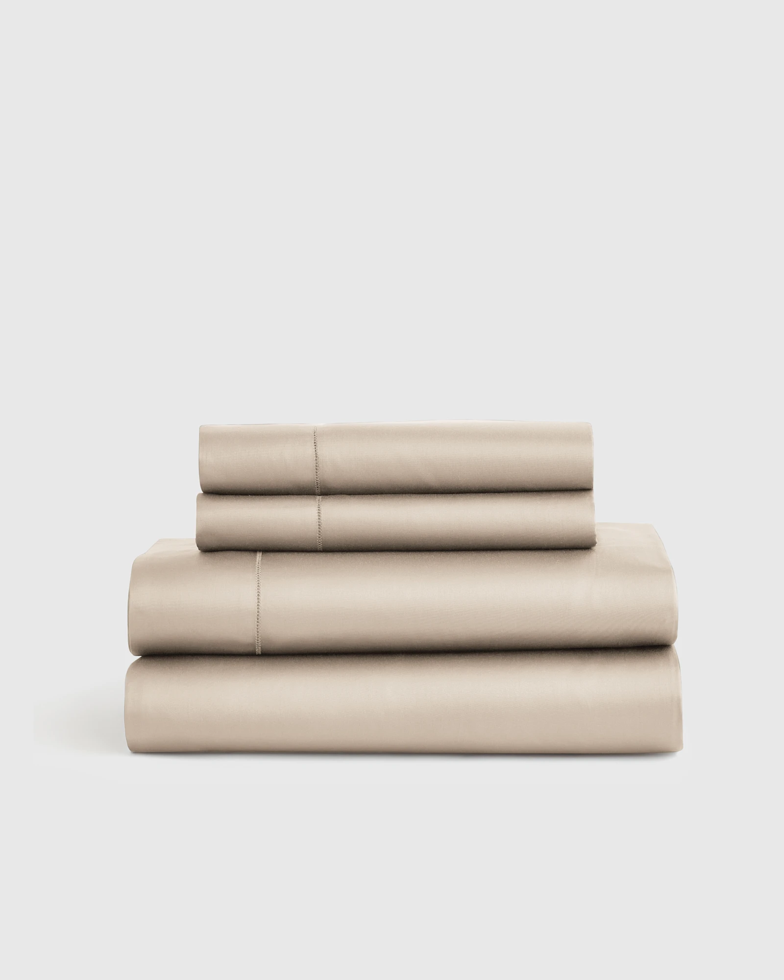 Quince Organic Cotton Sateen Sheet Set