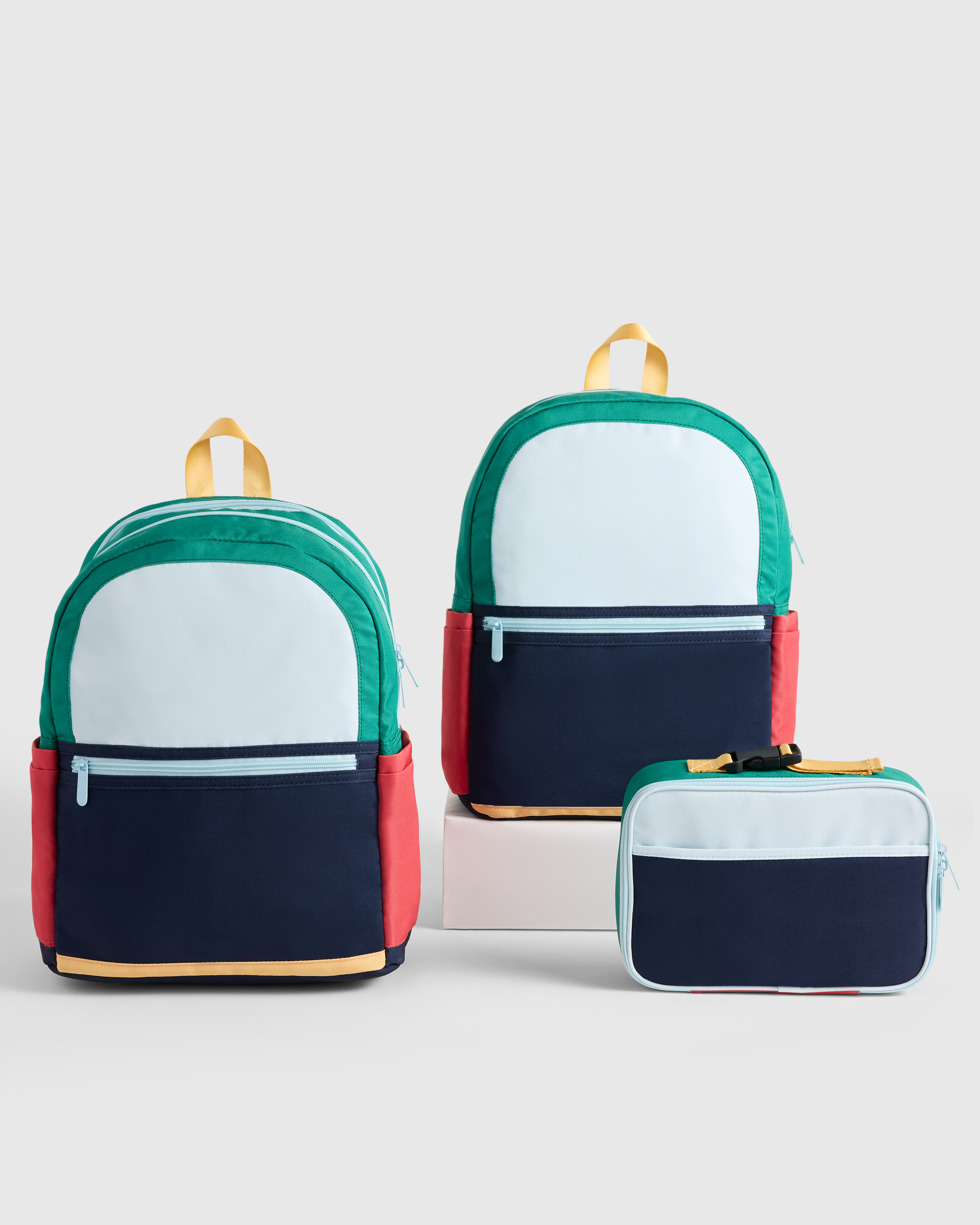 Recycled Double Pocket Backpack