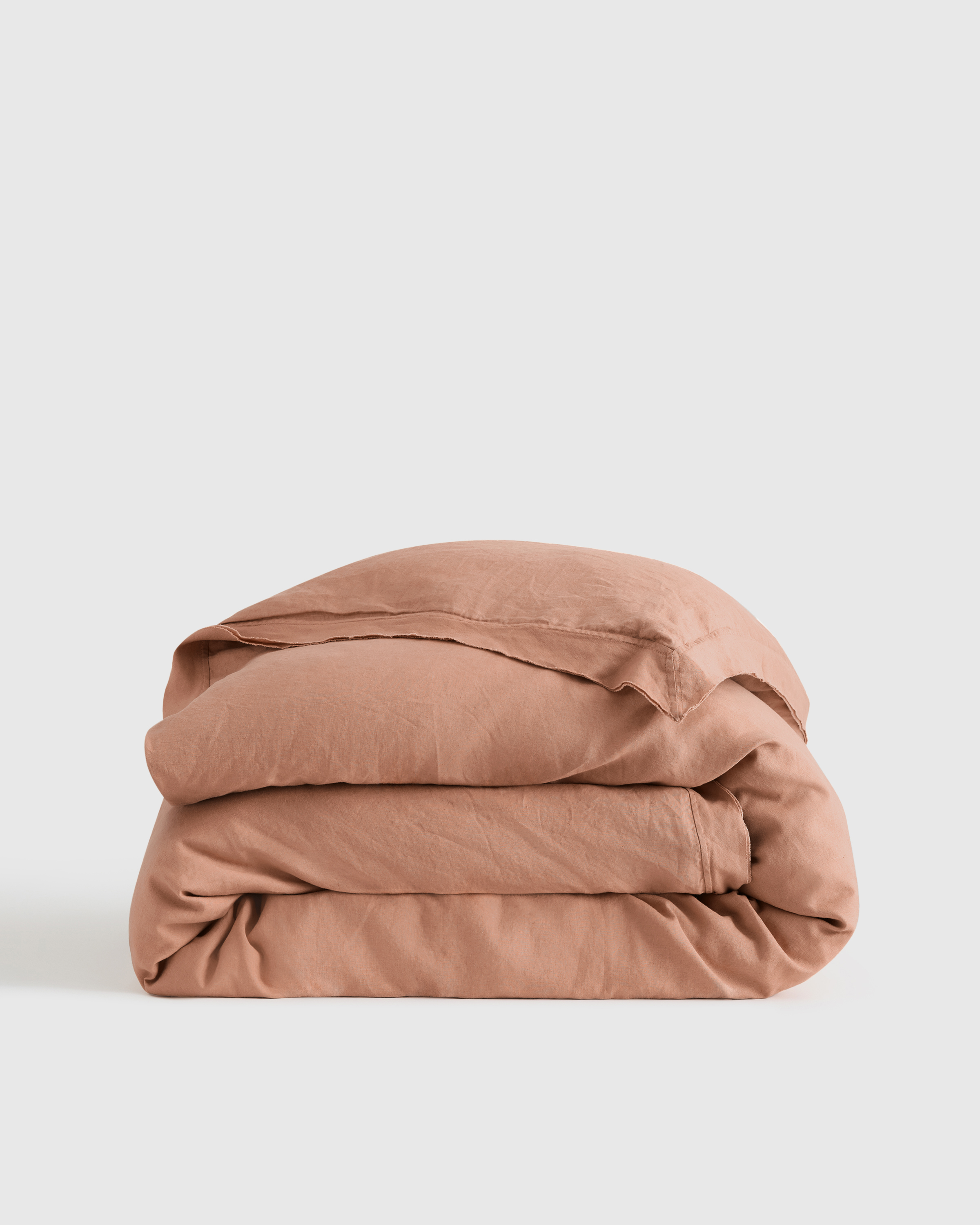 Desert Sunset European Linen Double Flange Duvet Cover