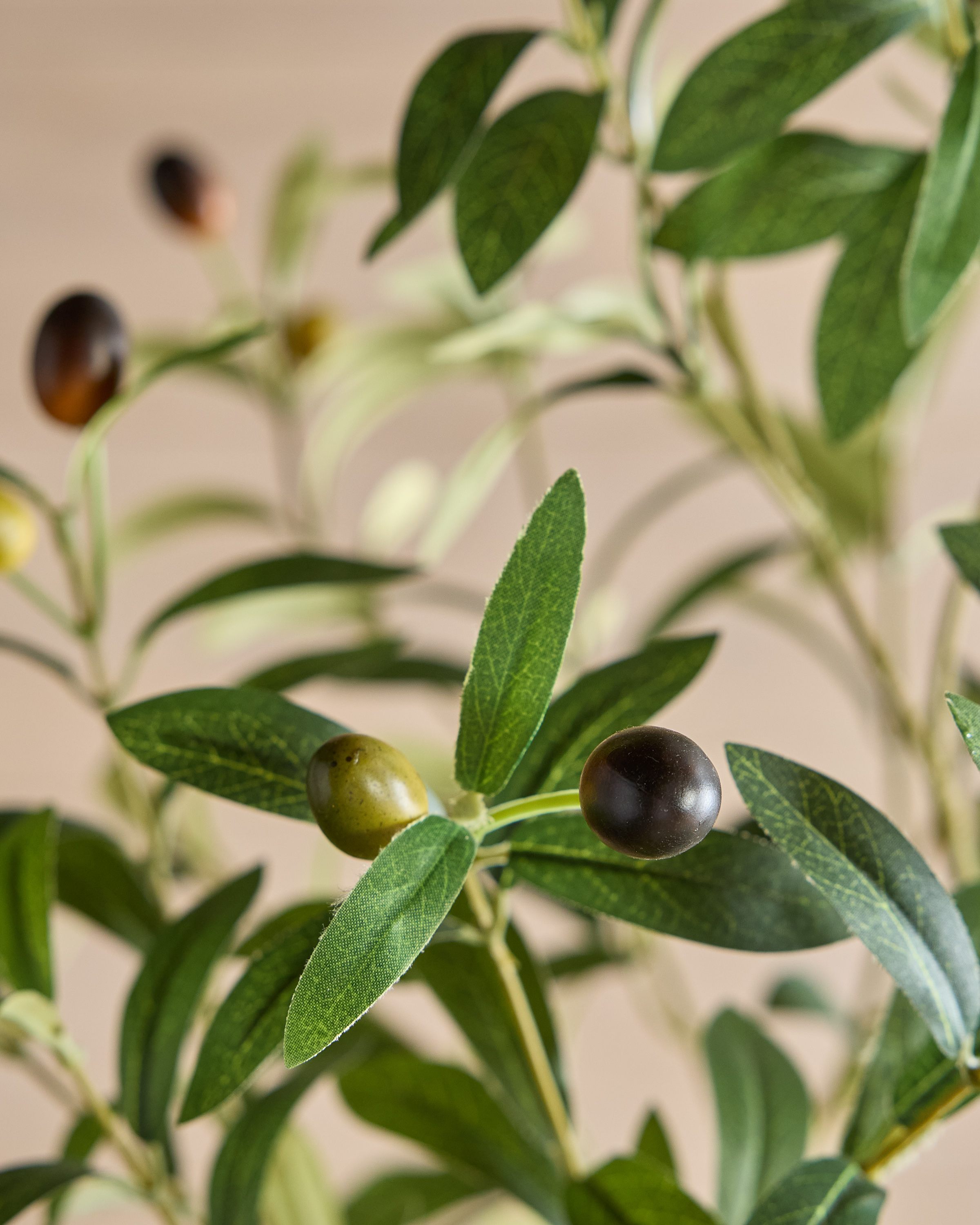 Faux Olive Tree in Green