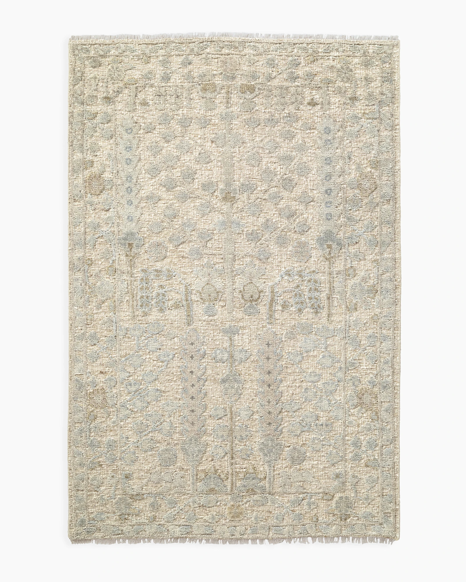 Fern Hand-Knotted Wool Rug