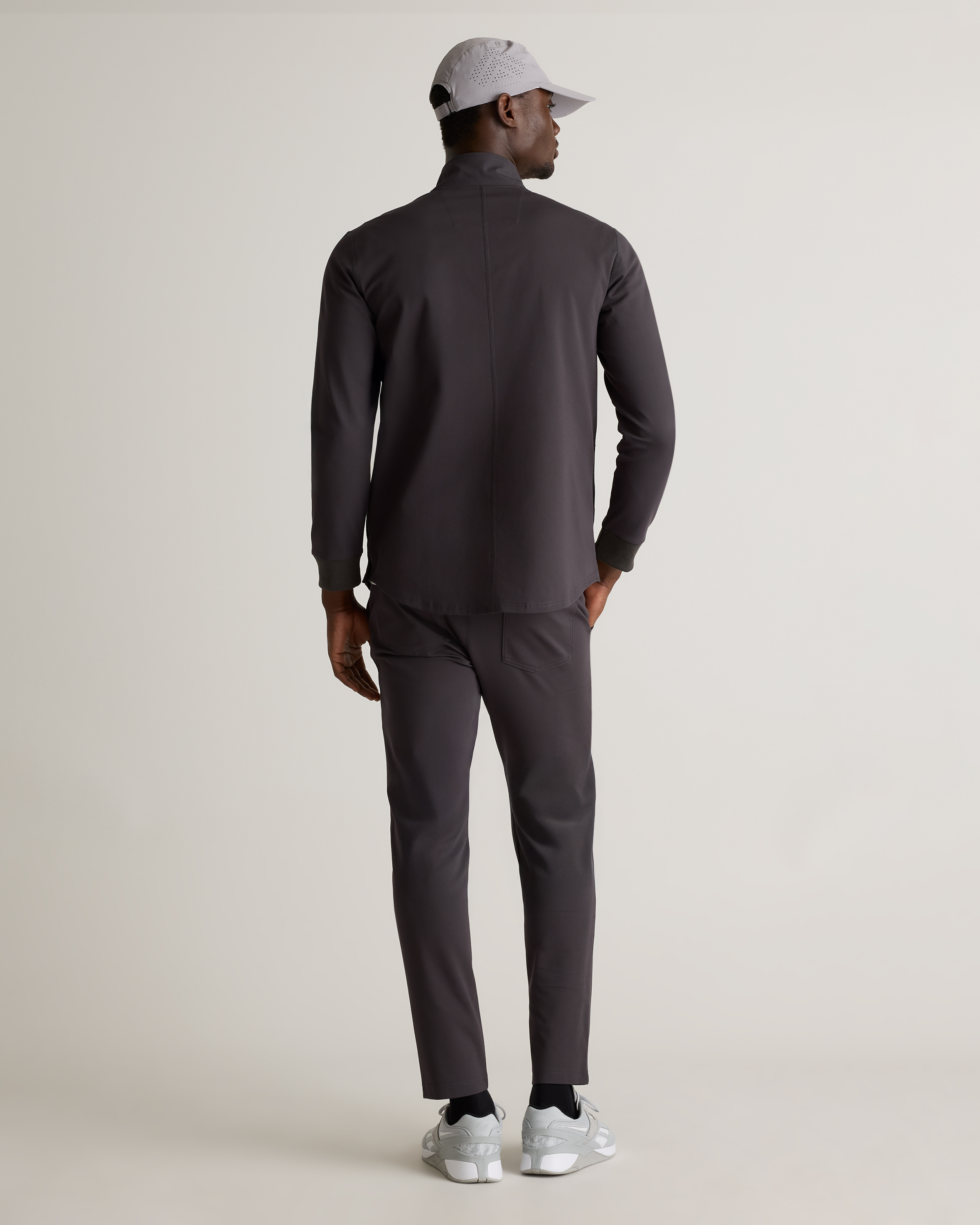 ジャケット・アウター FCRB ULTRA LIGHT WEIGHT HALF ZIP PISTE Clique Ice Pique Mens Half Zip Tech Pullover - Cutter & Buck