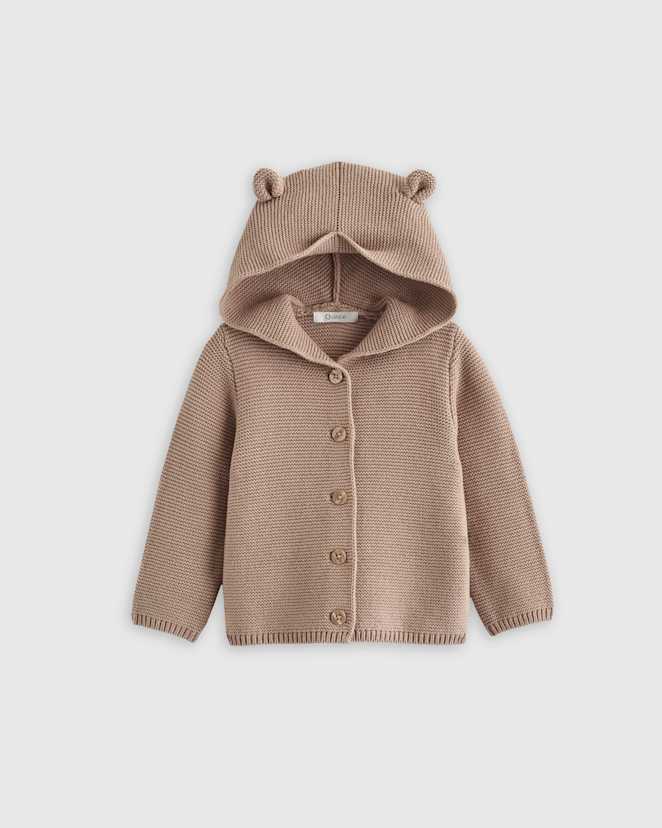 U--143 100 Organic Cotton Sweater Set Oatmeal