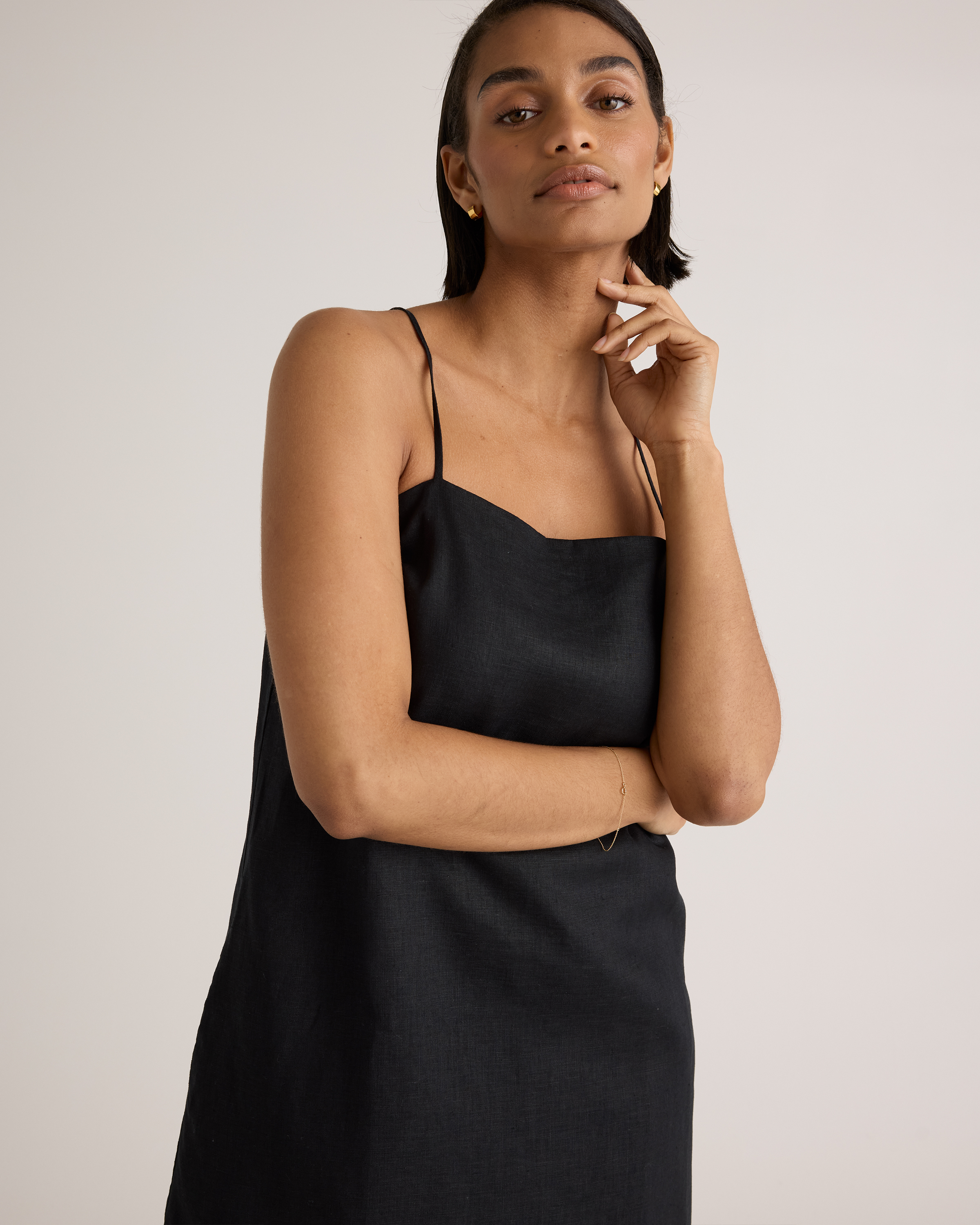 a line dress sequin Cute A Line One Shoulder Black Sequins Wedding Dresses with Slit AB090303 –  Anniebride