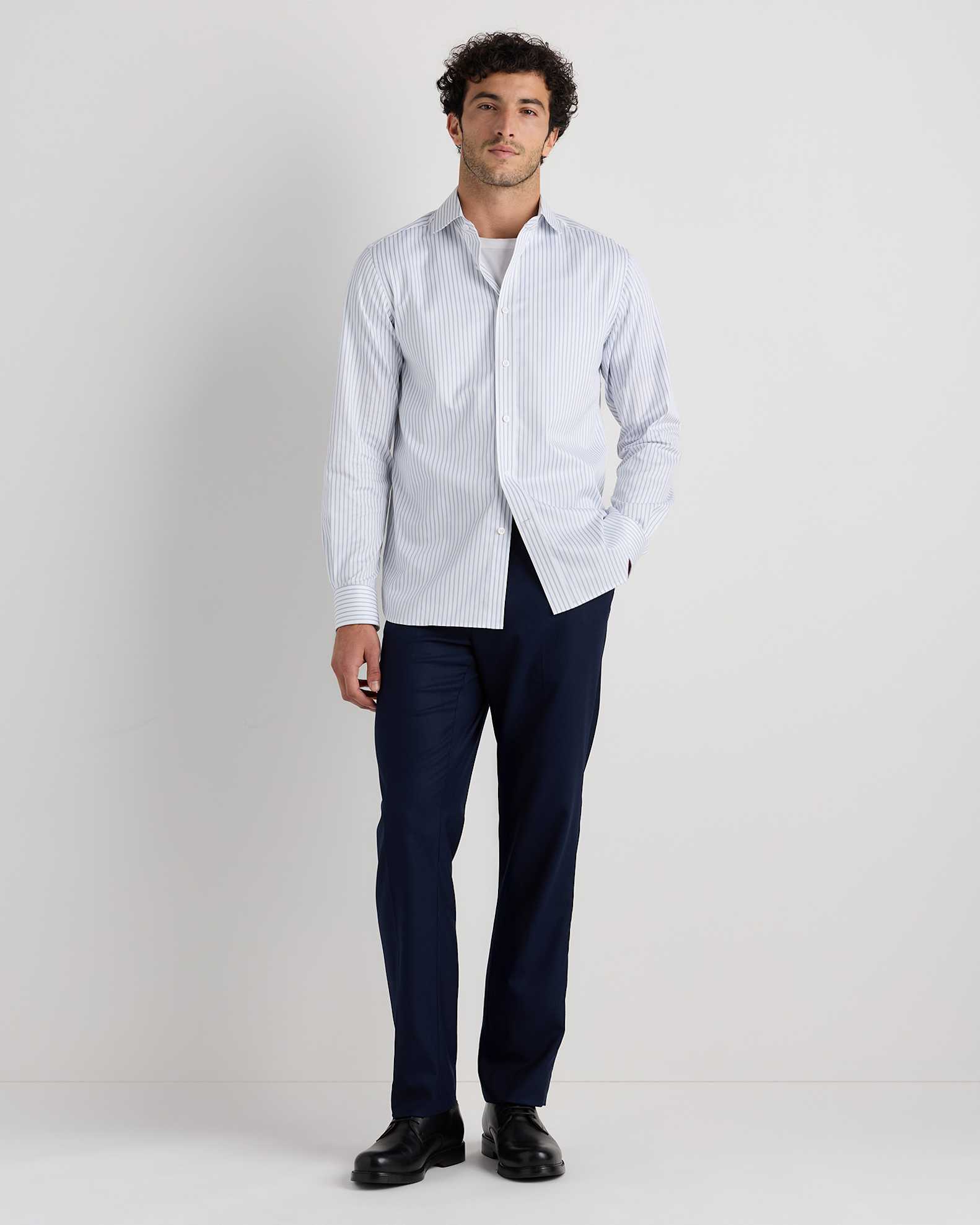 Organic Cotton Stretch Twill Dress Shirt Organic Cotton Stretch Twill Dress Shirt