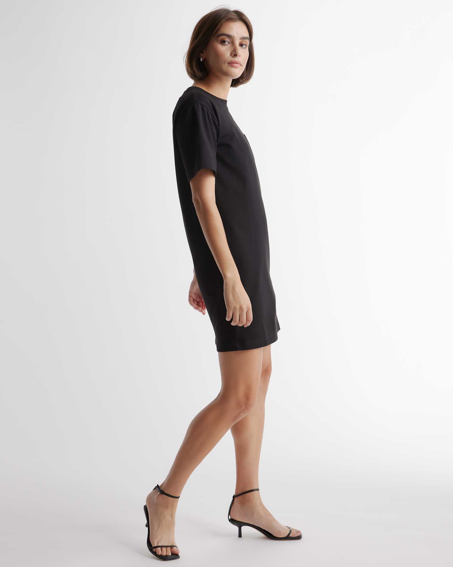 100% Organic Cotton Relaxed T-Shirt Dress 100% Organic Cotton Relaxed T-Shirt Dress