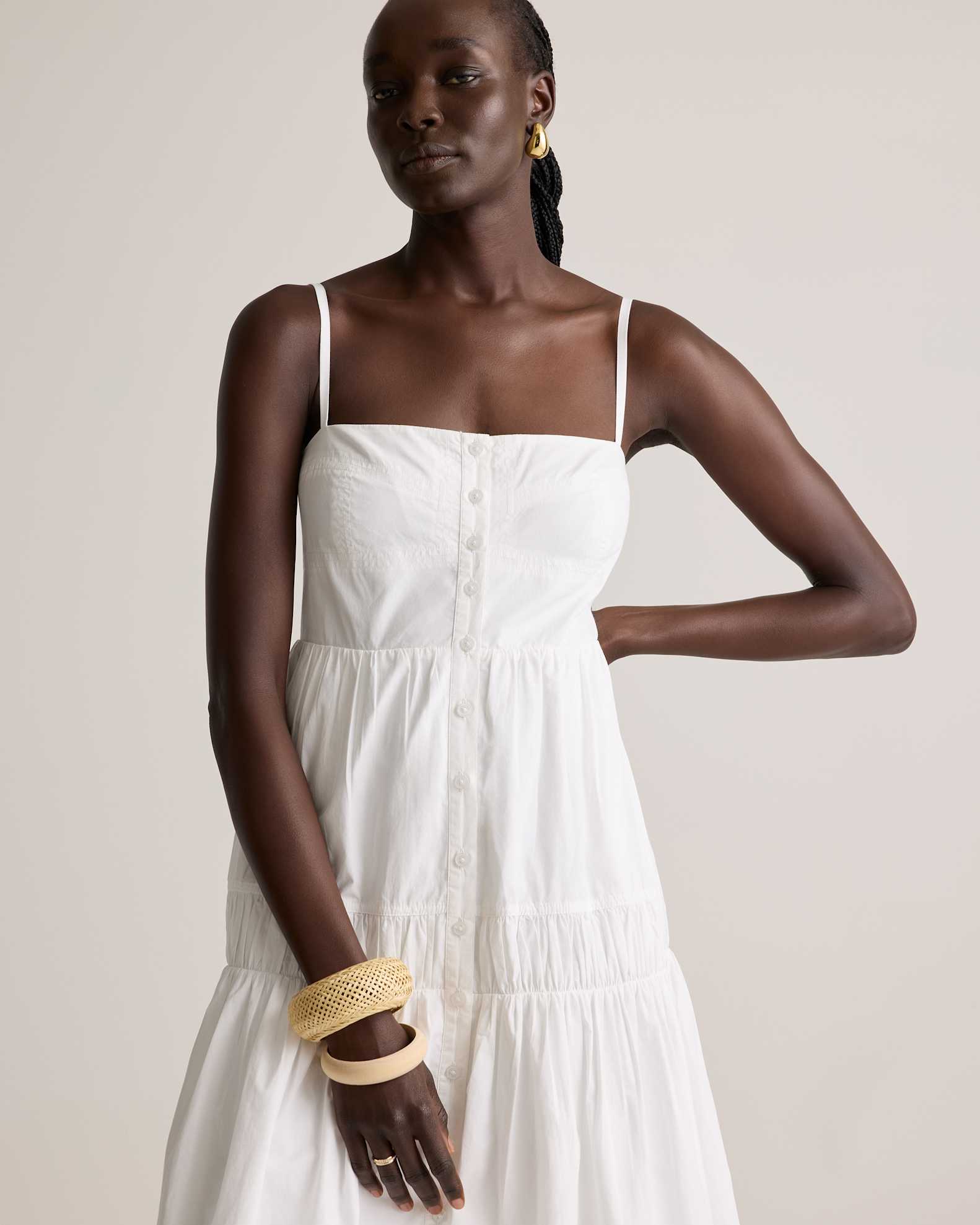 white christmas dresses Lotte Linen Embroidered Dress white christmas dresses Lotte Linen Embroidered Dress